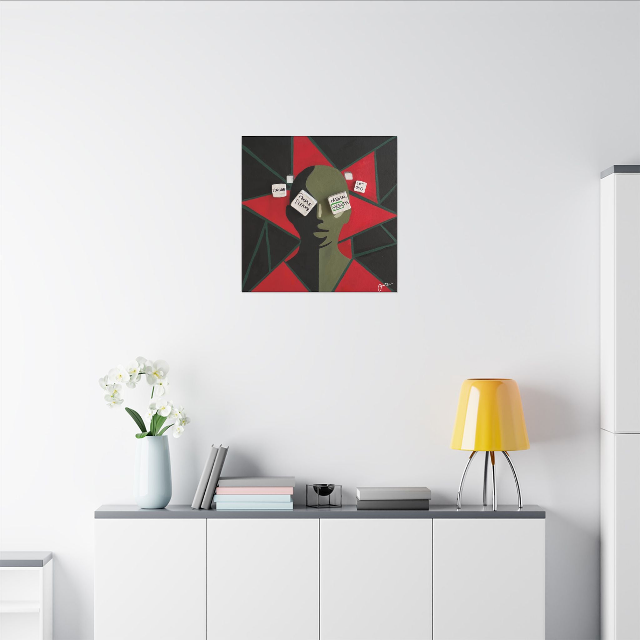 Healing In Color Series: Make the Right Choice Pt. 2 (Painted)