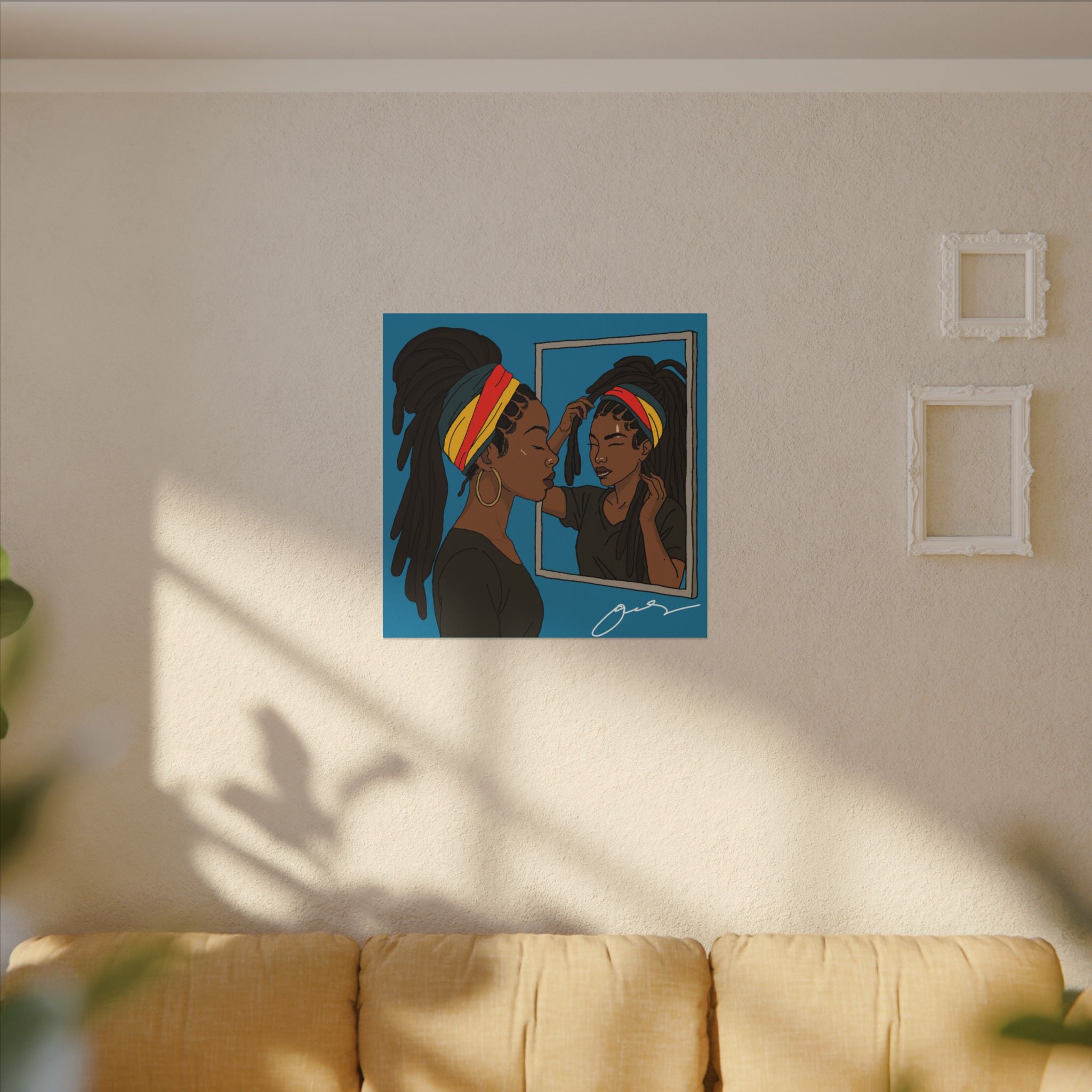 Reflection of Strength (Digital Drawn)