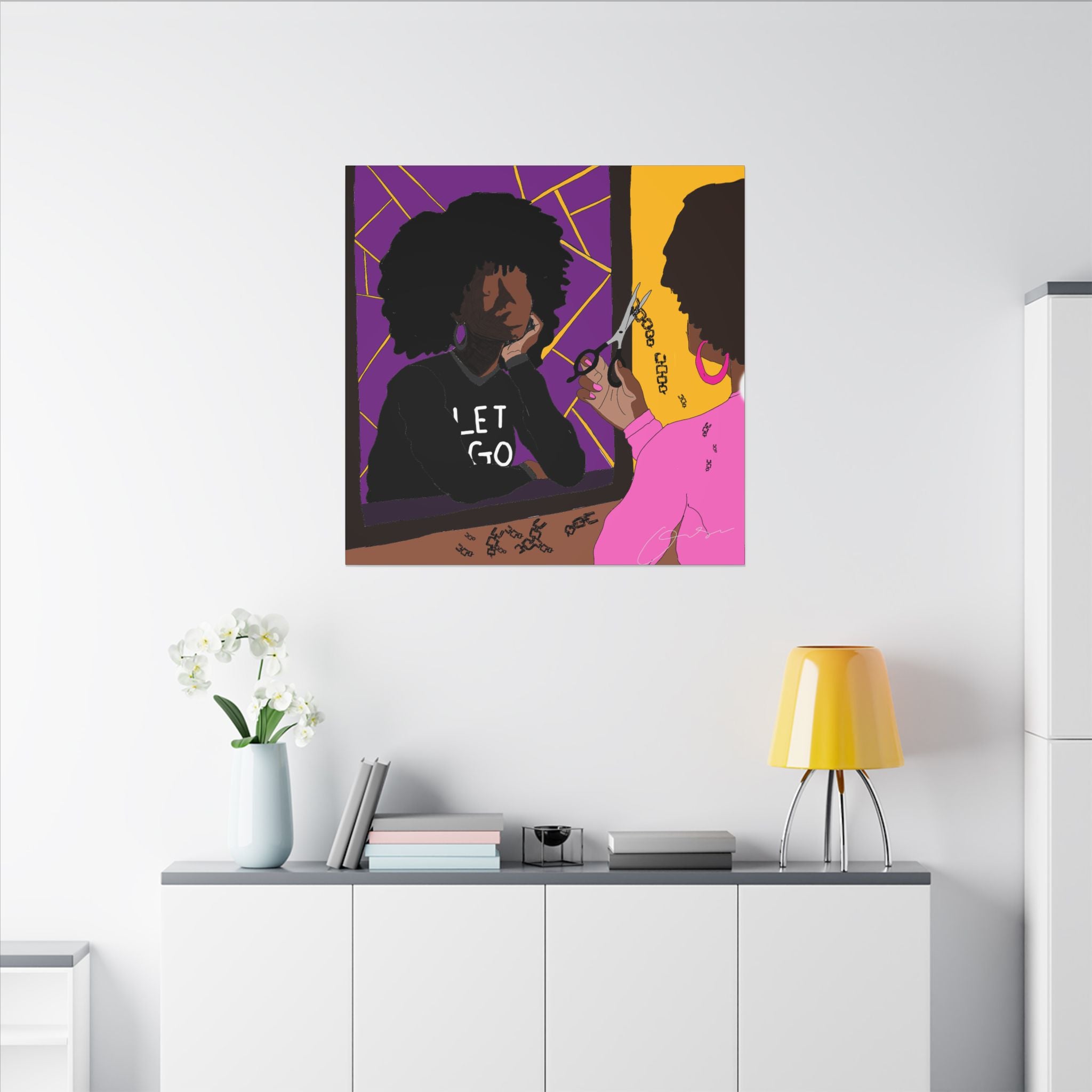 Healing In Color Series Pt. 4: The Final Cut (Digital Drawn)