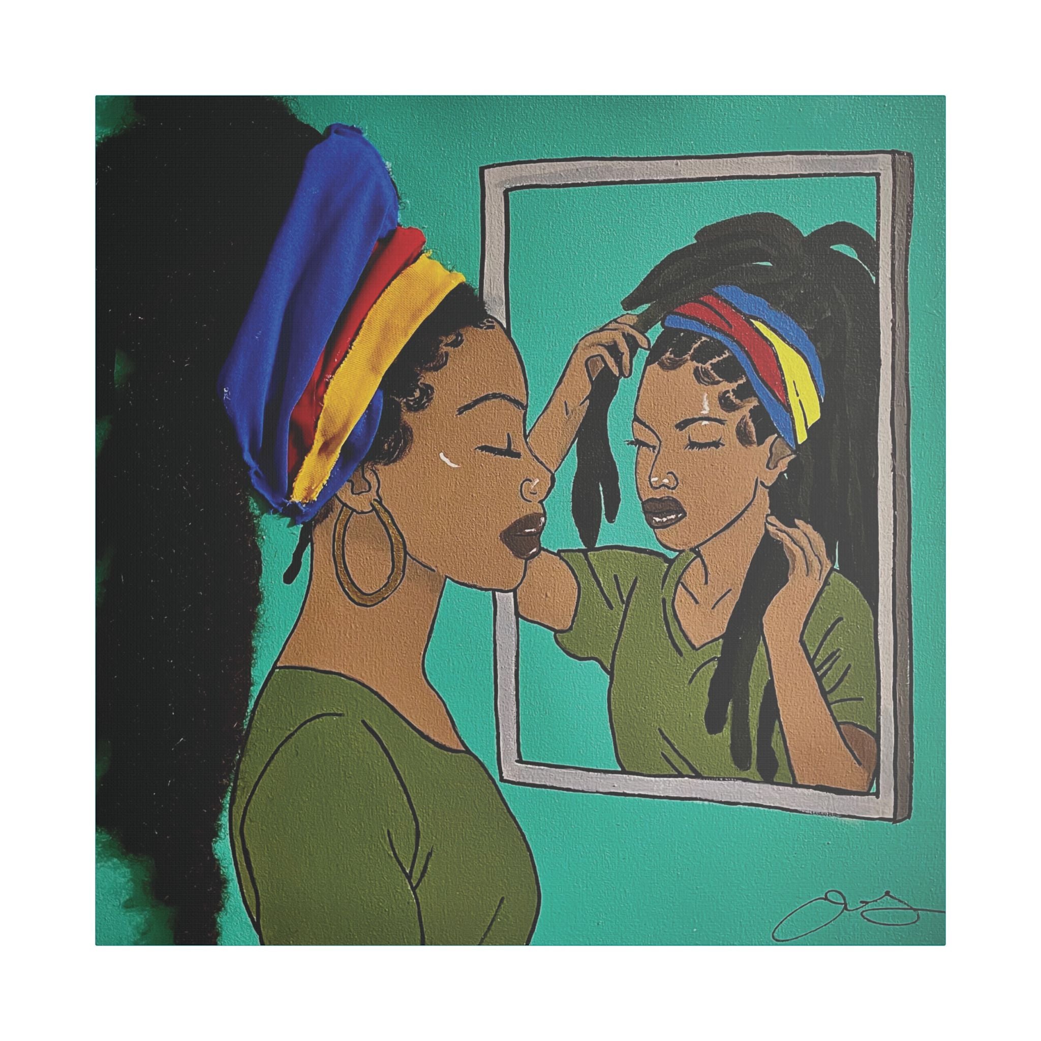 Reflection of Strength (Painted)