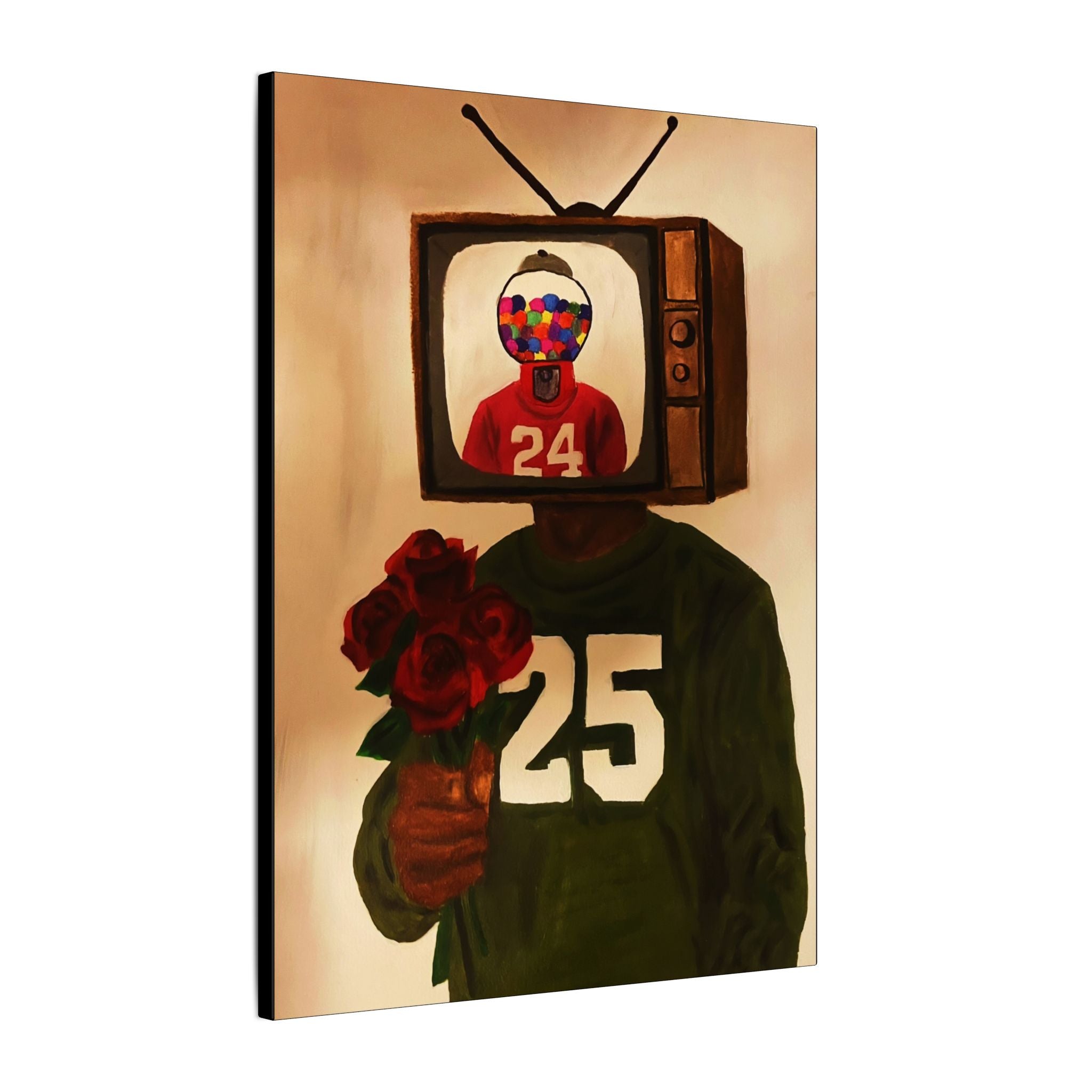 A Roses Reflection (Canvas)