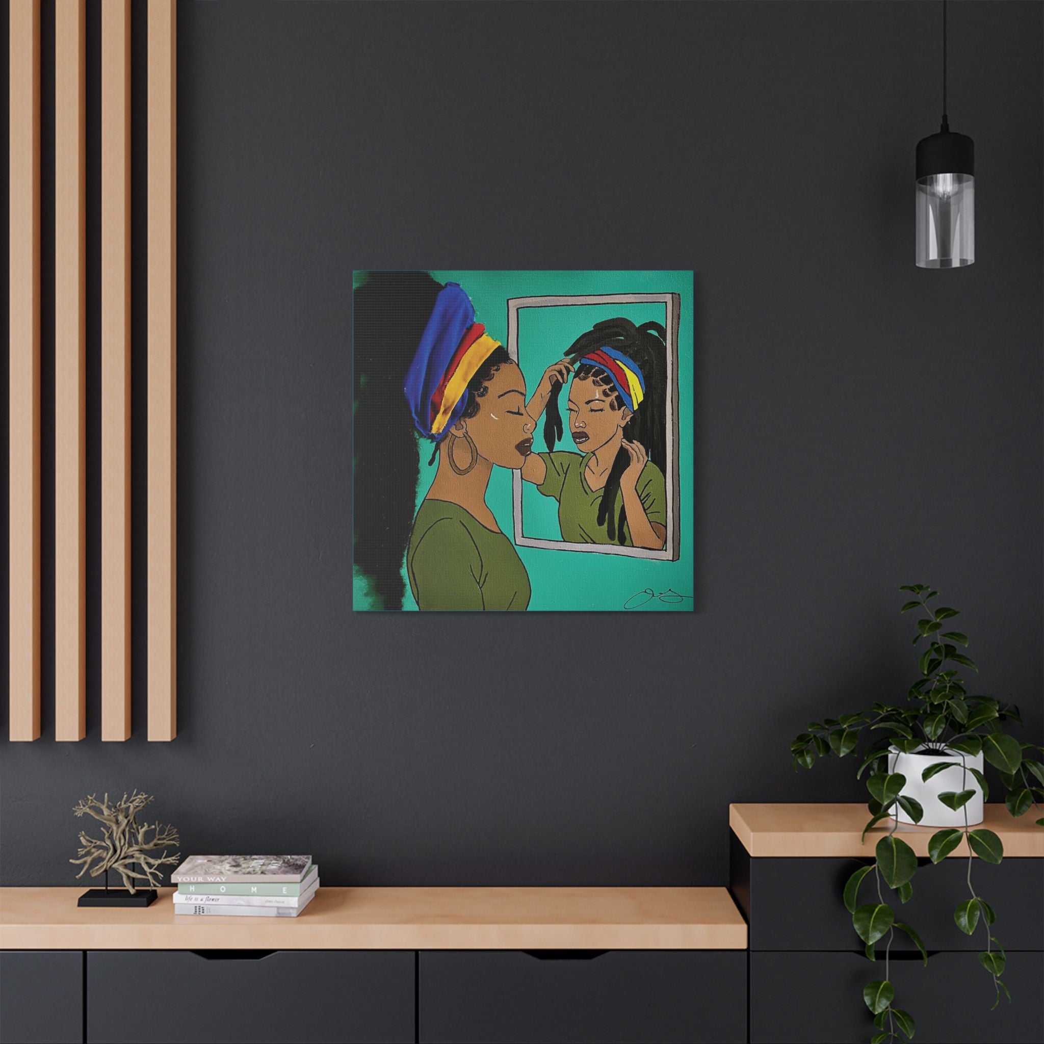 Reflection of Strength (Painted)