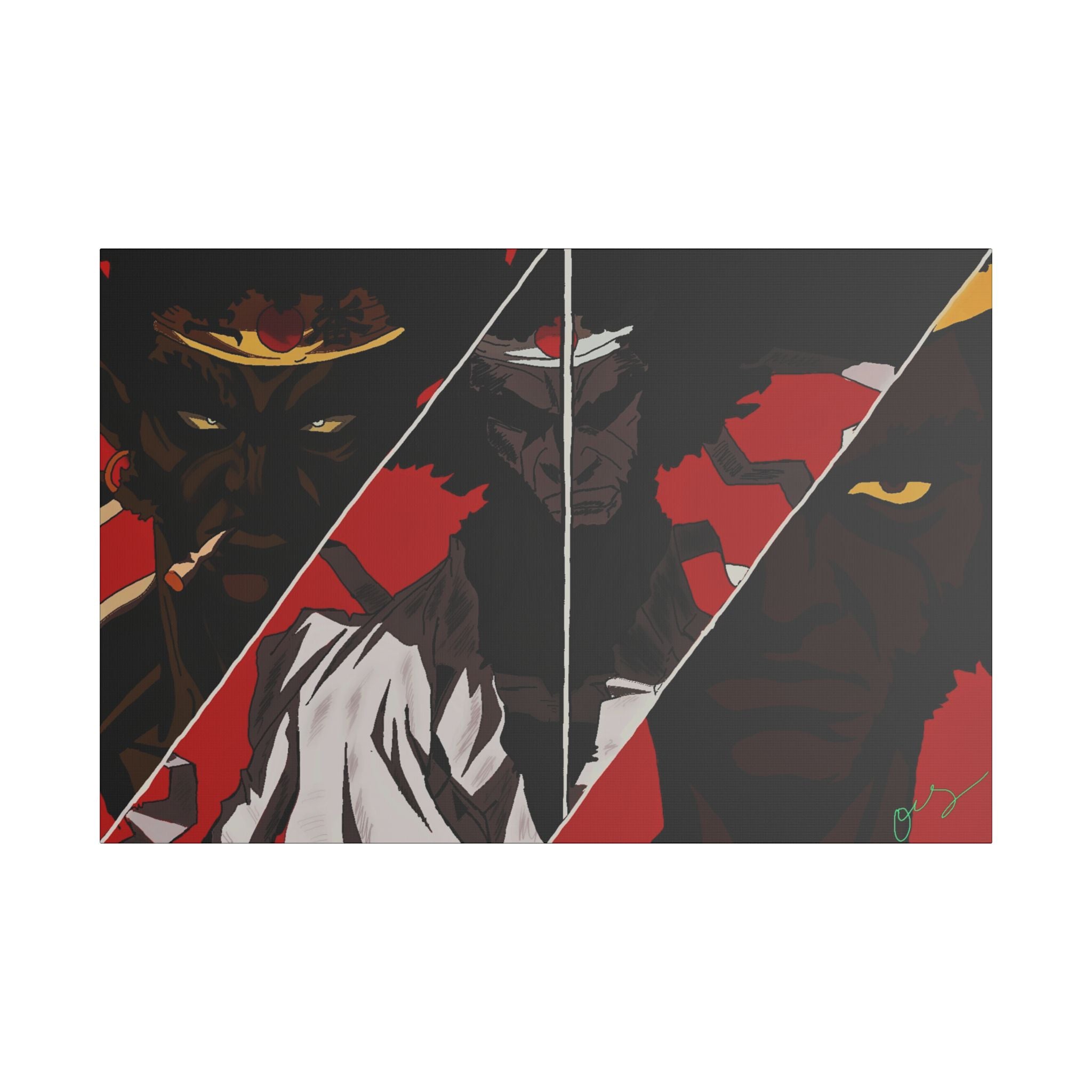 Afro Samurai  (Canvas)
