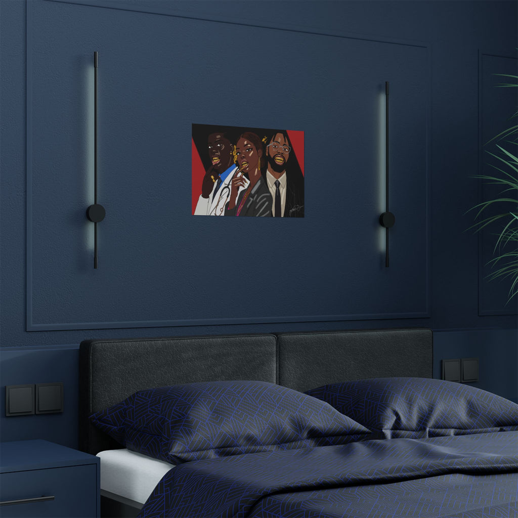 Success Outside the Culture digital drawn Poster