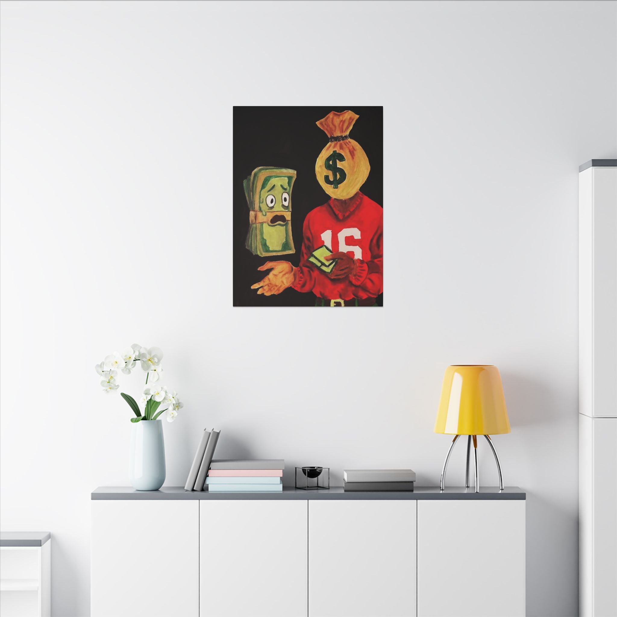 Scared Money Don’t Make No Money (Canvas)