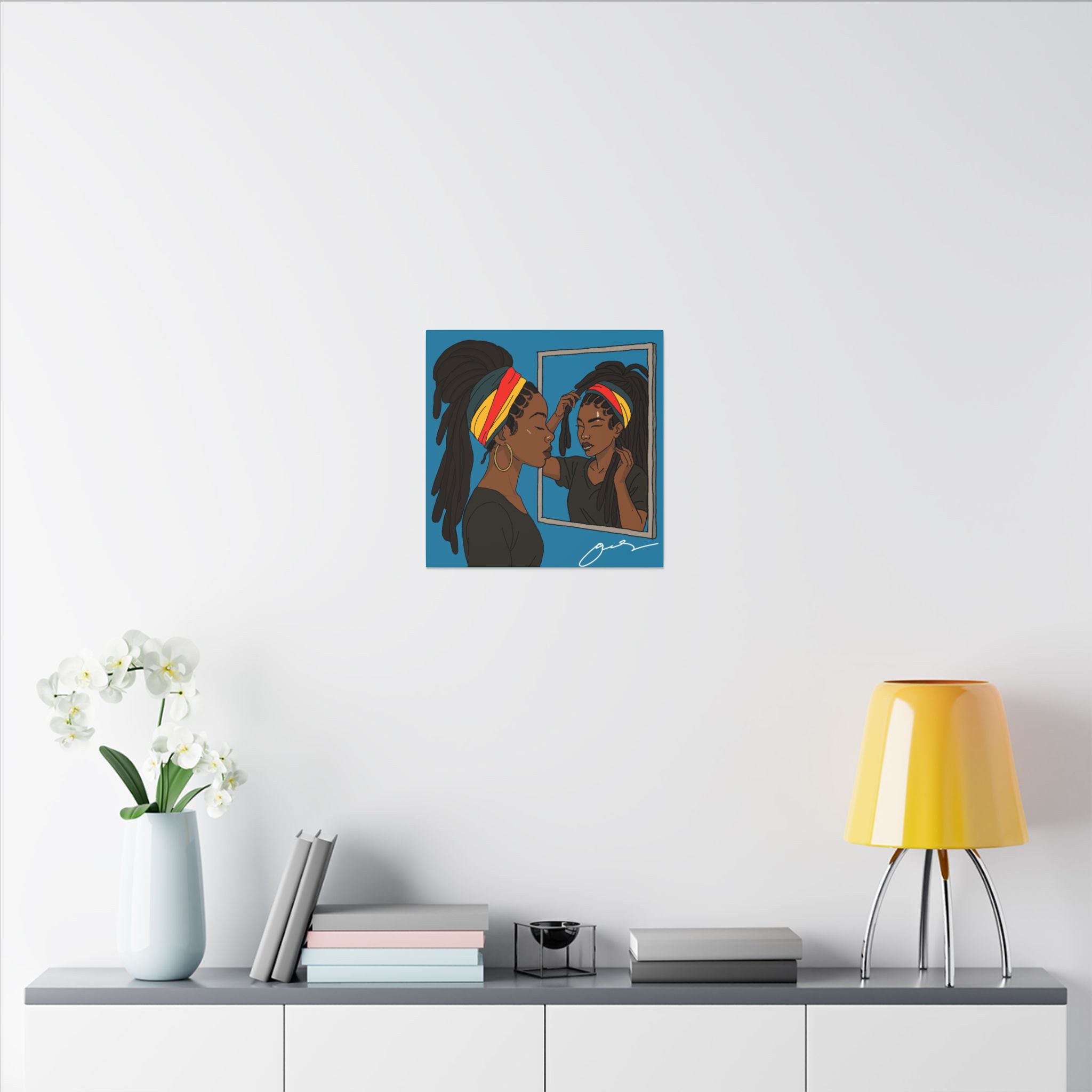 Reflection of Strength (Digital Drawn)