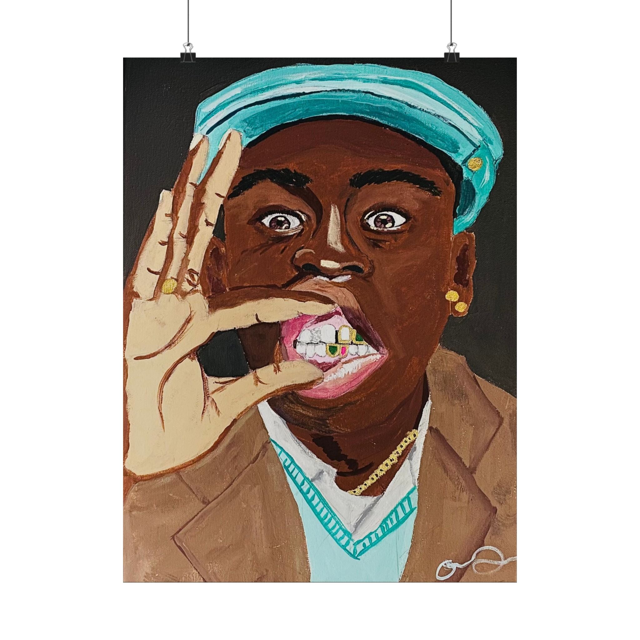 Tyler The Creator Painting Poster