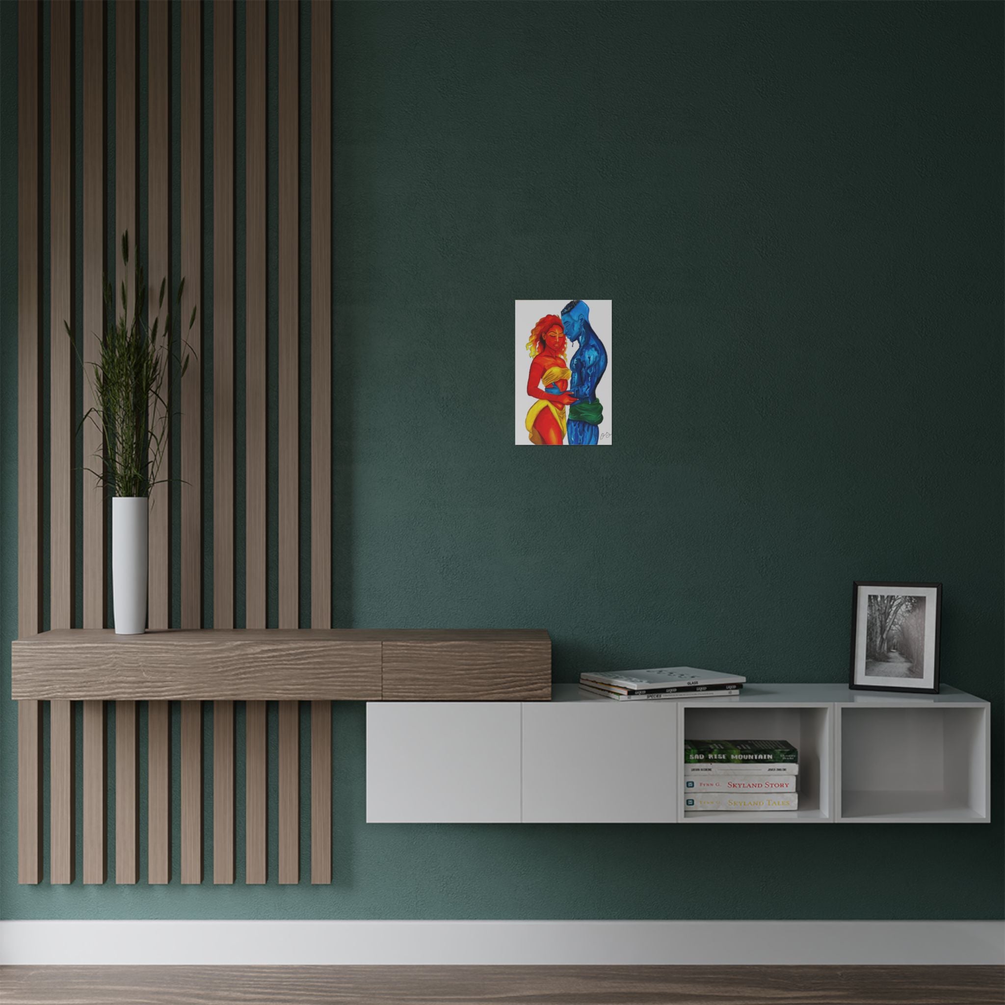 A Love Worth Evaporating For Poster (White Background)