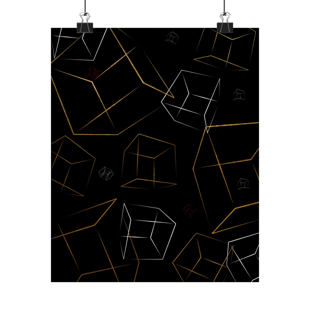 Cube Print (Poster)