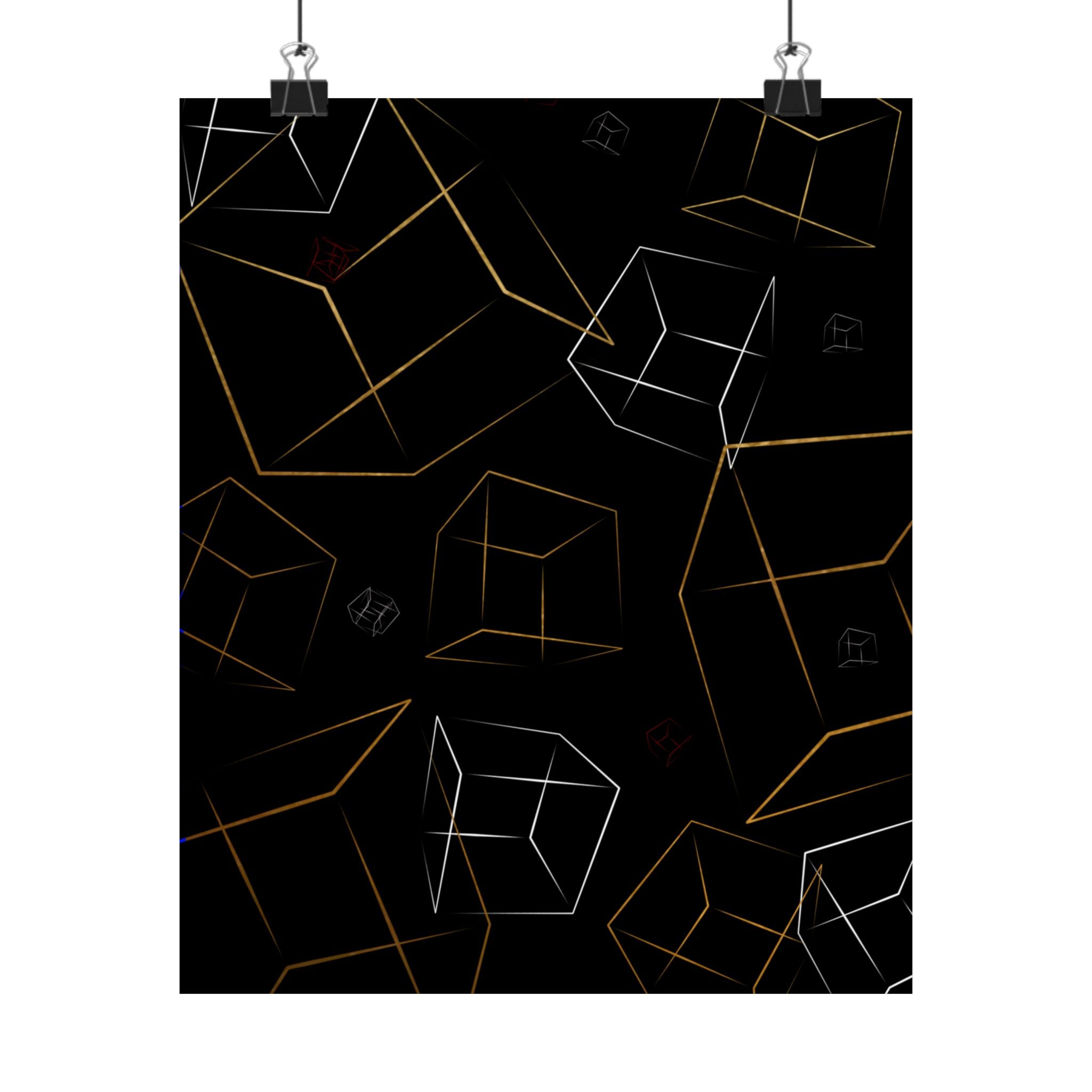 Cube Print (Poster)