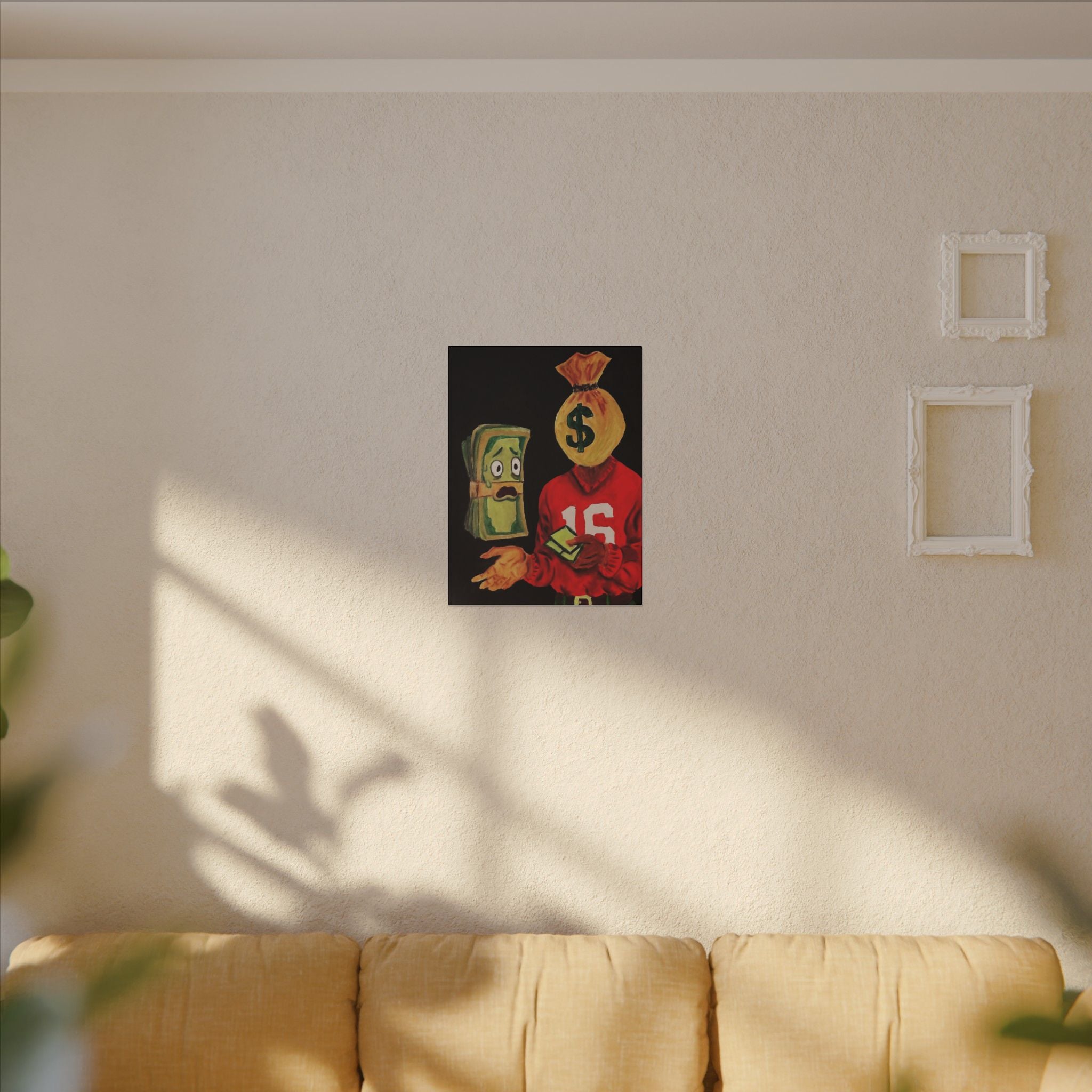 Scared Money Don’t Make No Money (Canvas)