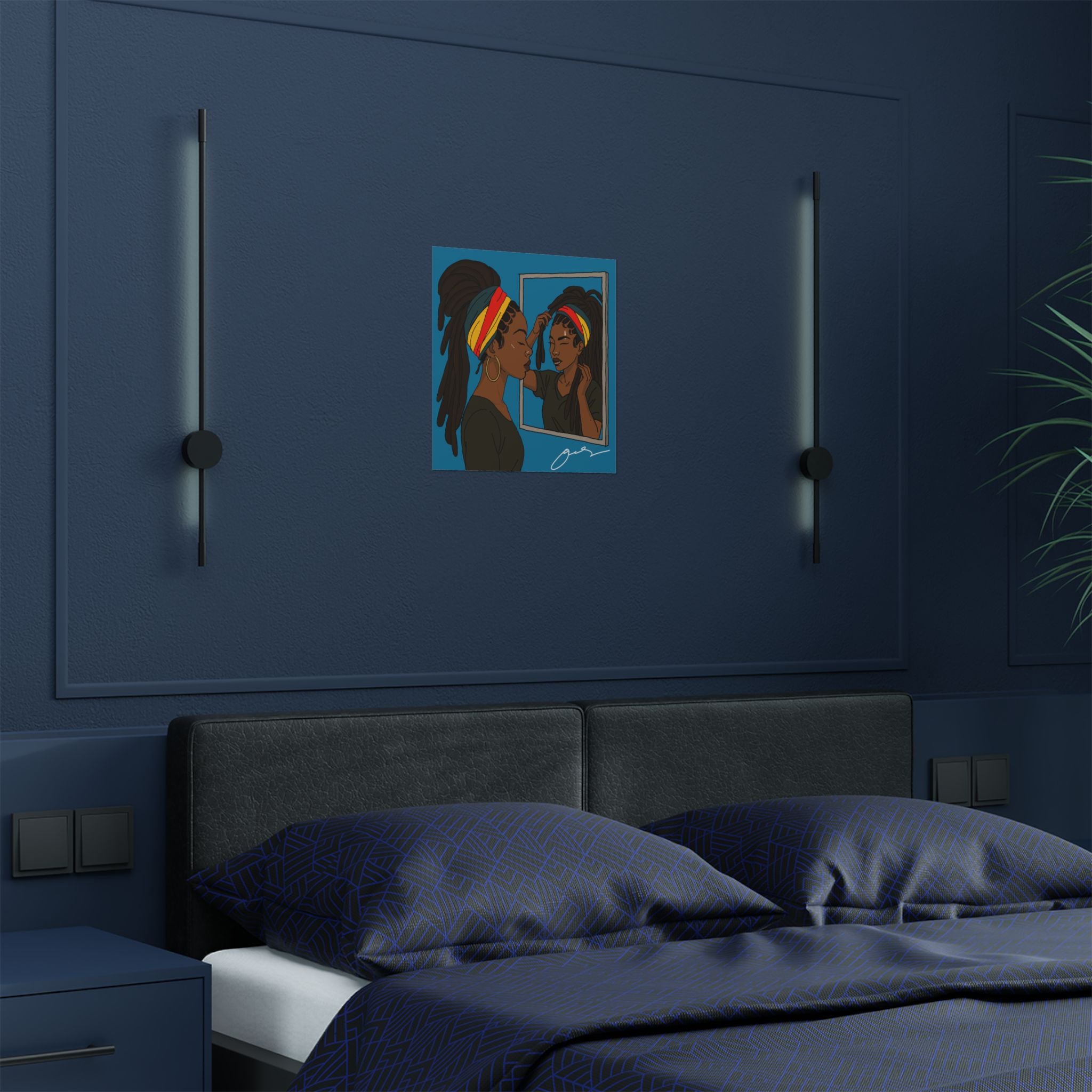 Reflection of Strength Poster