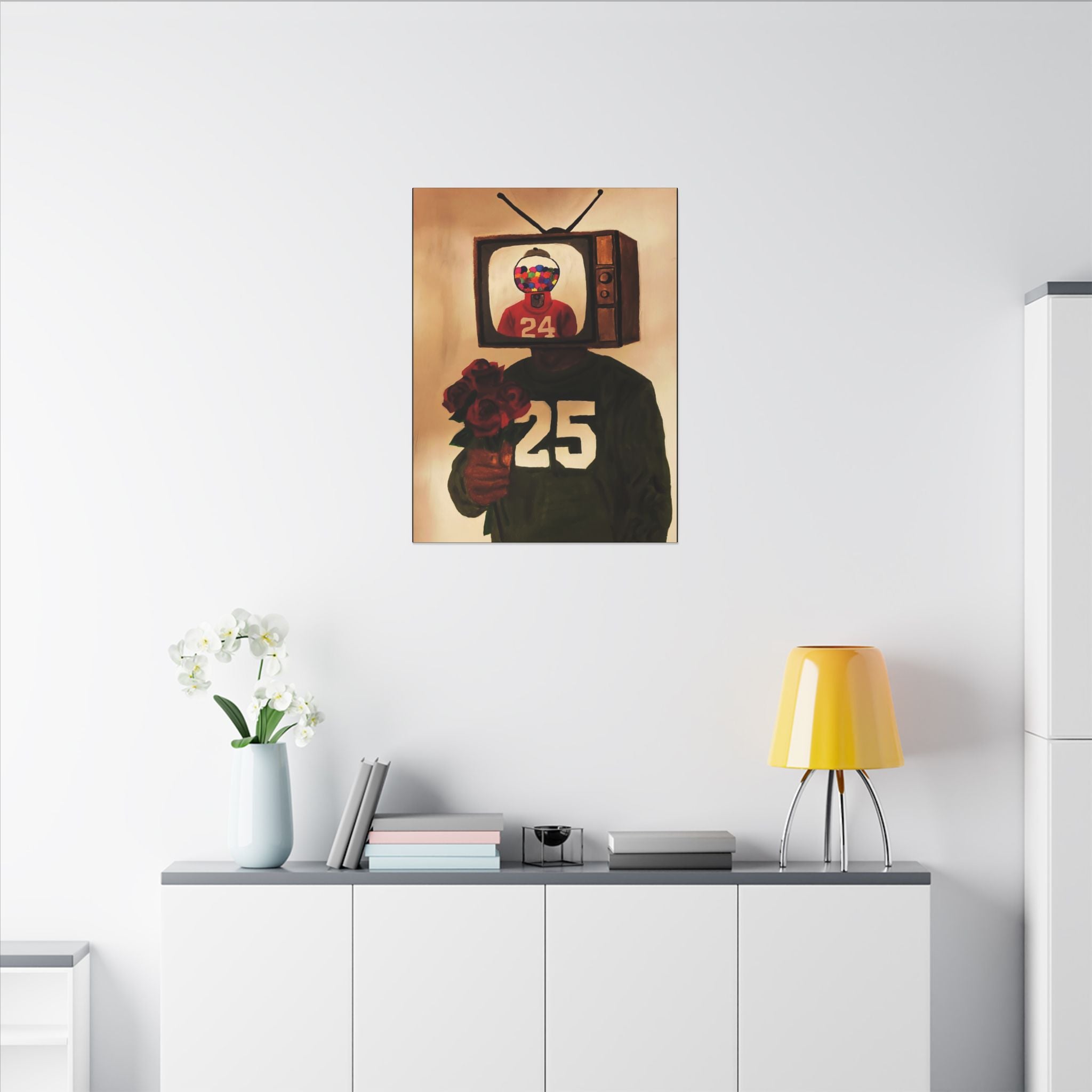 A Roses Reflection (Canvas)