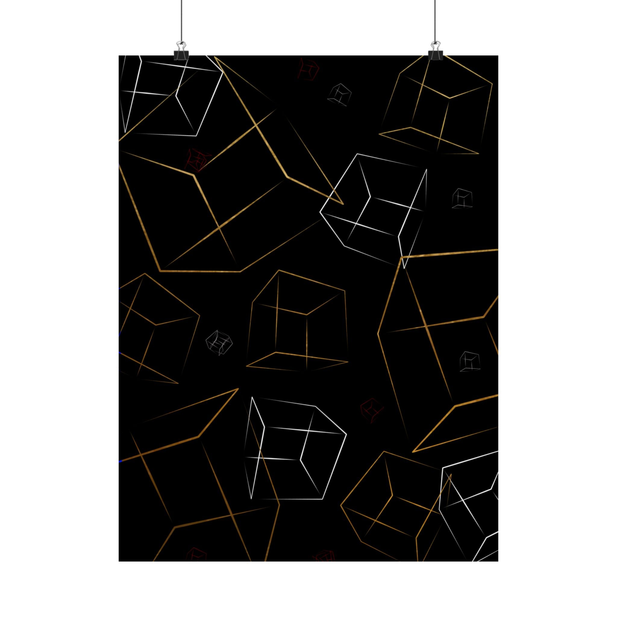 Cube Print (Poster)
