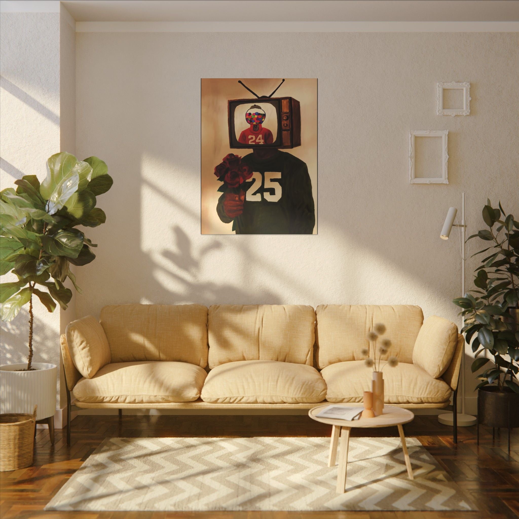 A Roses Reflection (Canvas)