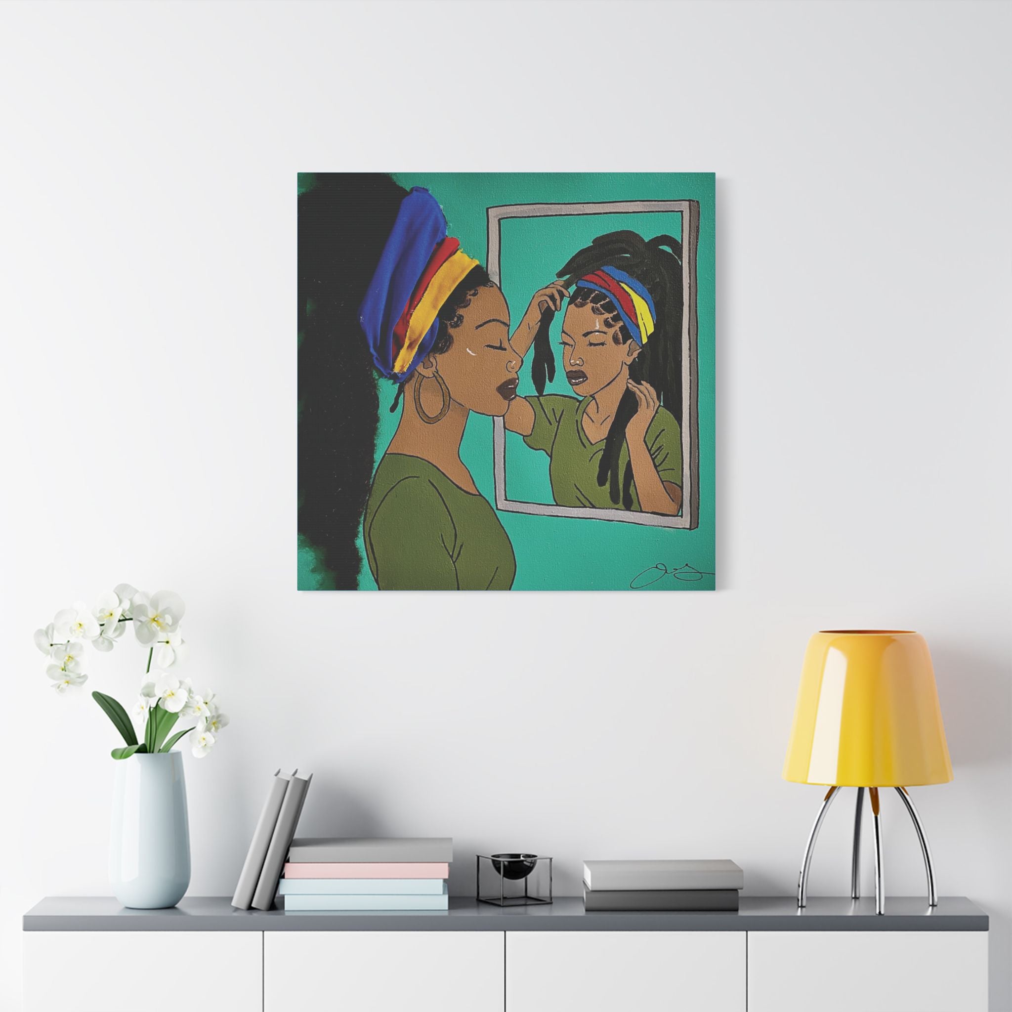 Reflection of Strength (Painted)