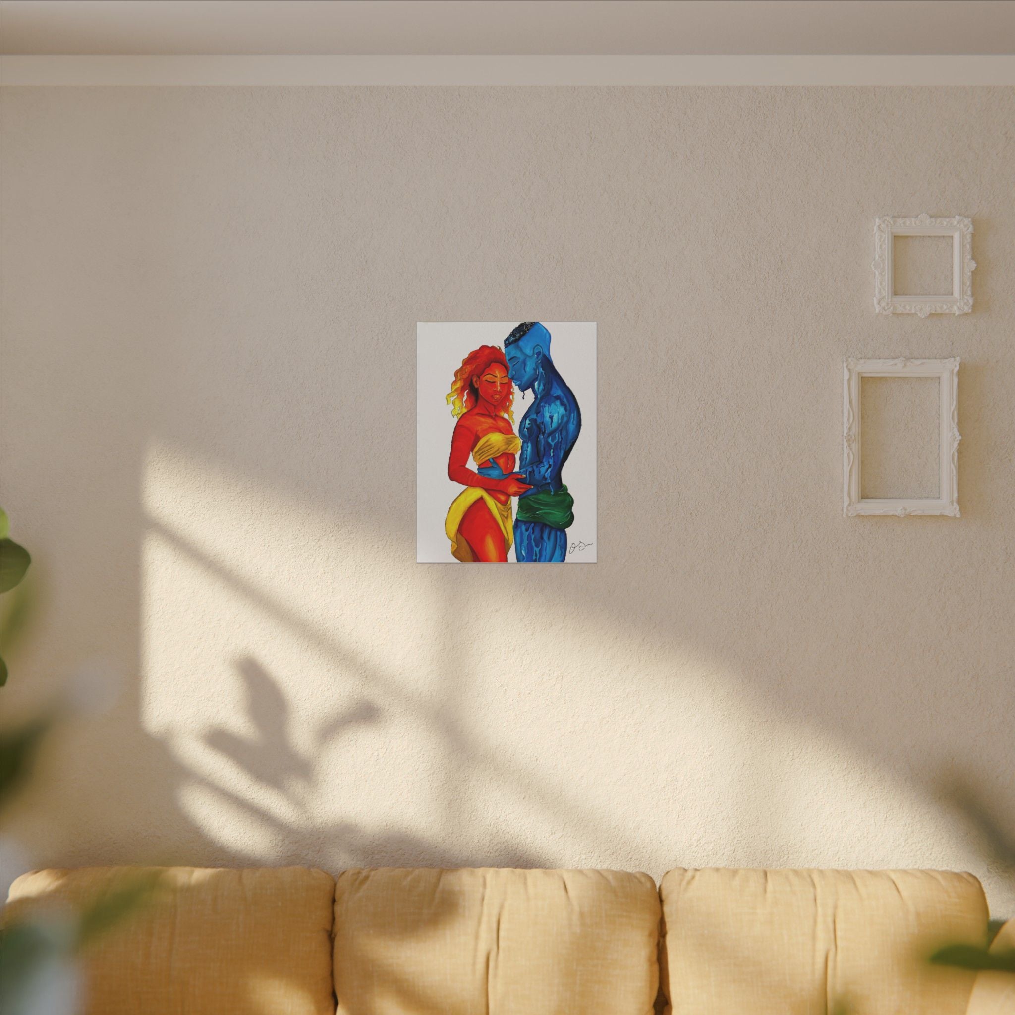 A Love Worth Evaporating For (Painted | White Background)