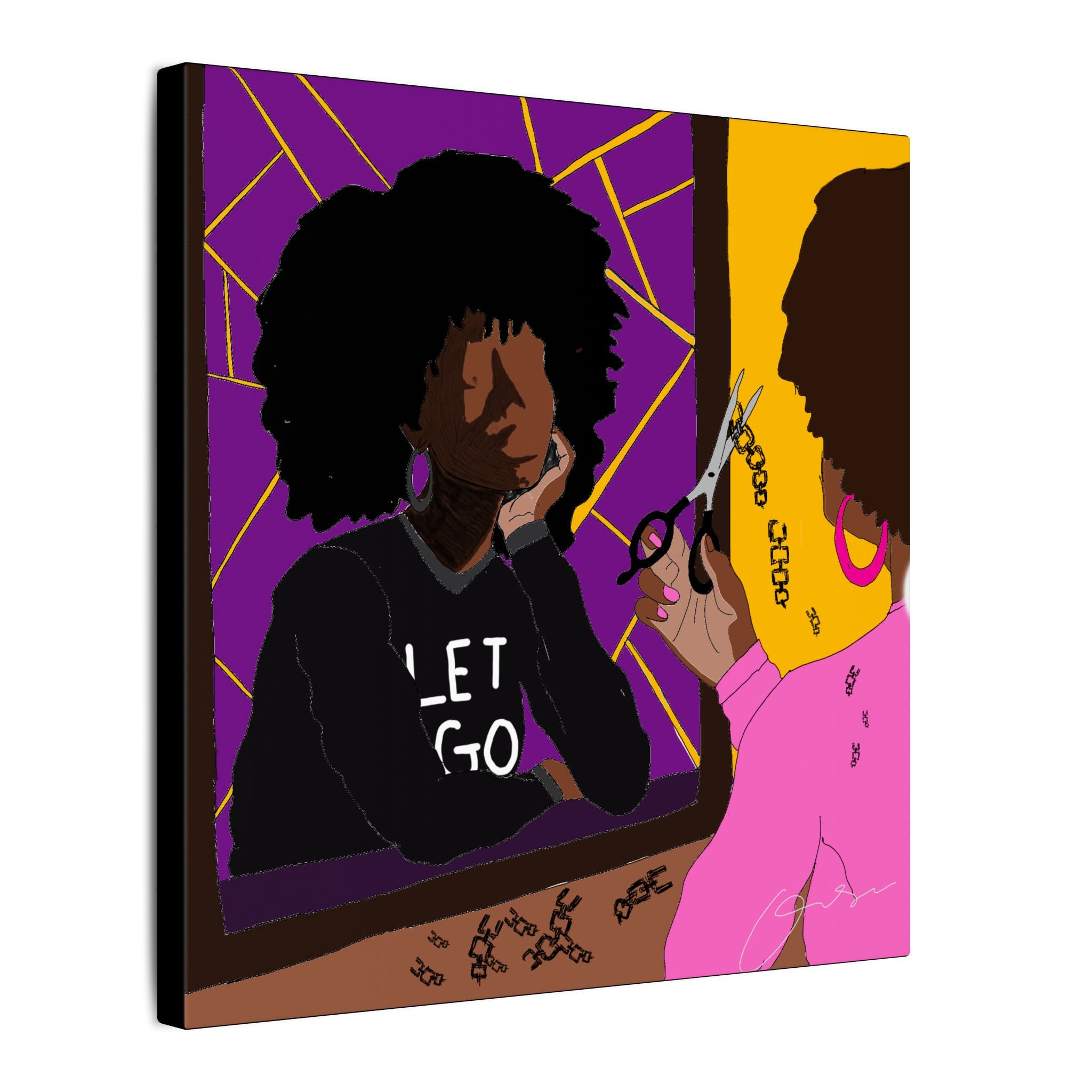 Healing In Color Series Pt. 4: The Final Cut (Digital Drawn)