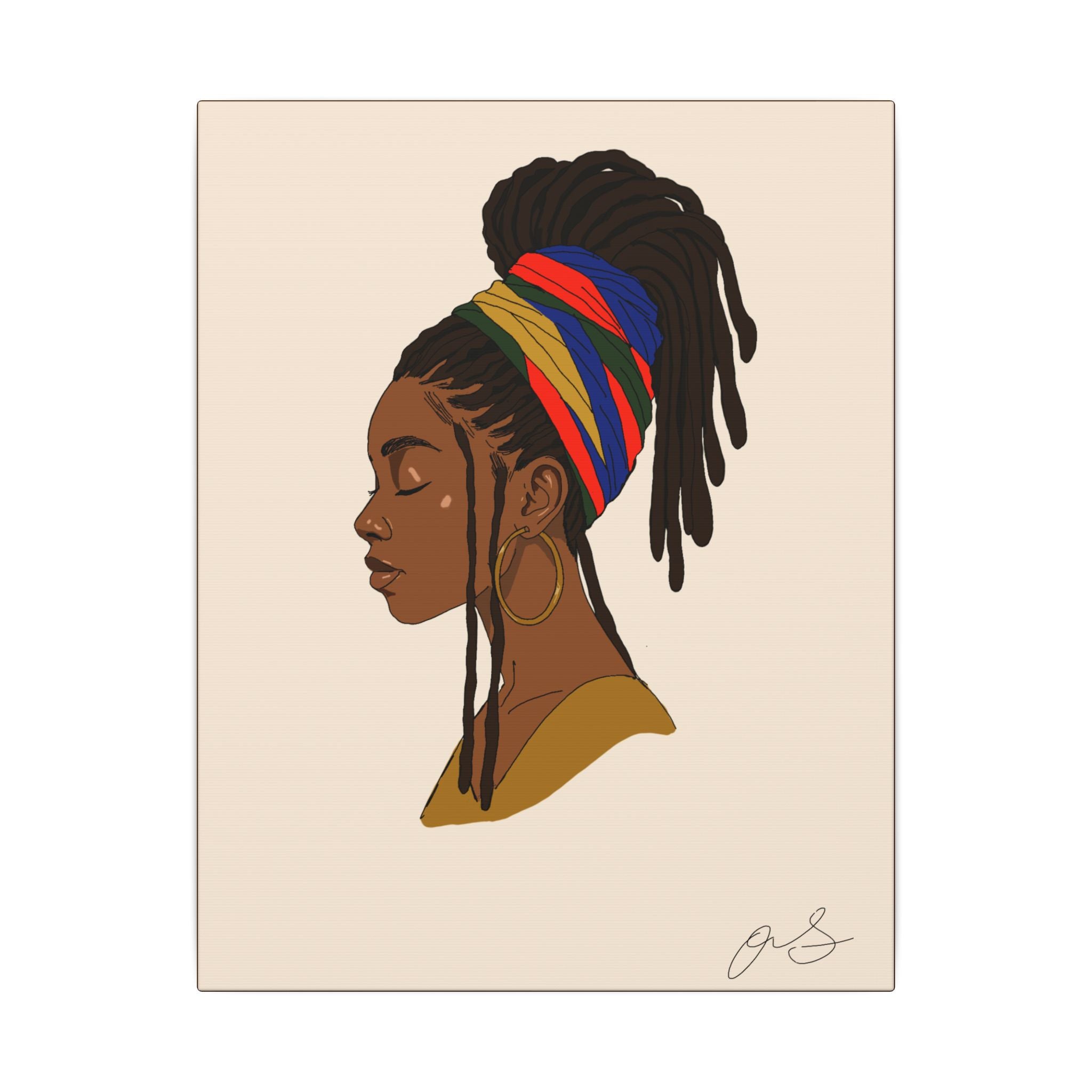 Side of Her Soul (Digital Drawn)