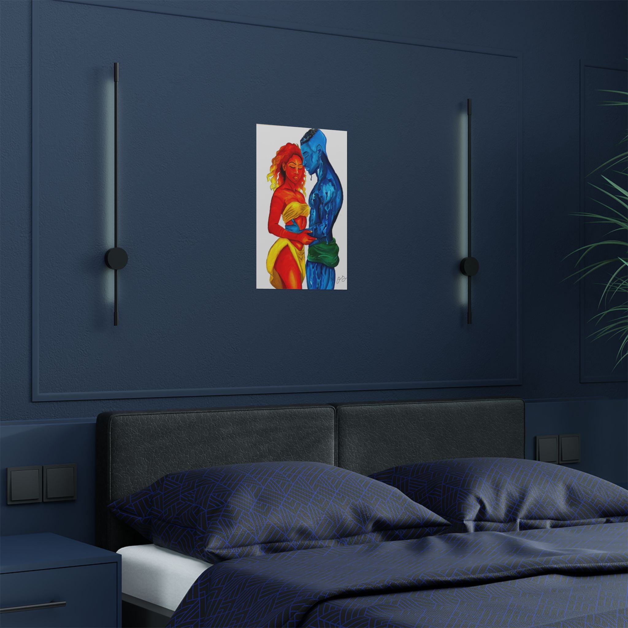 A Love Worth Evaporating For Poster (White Background)
