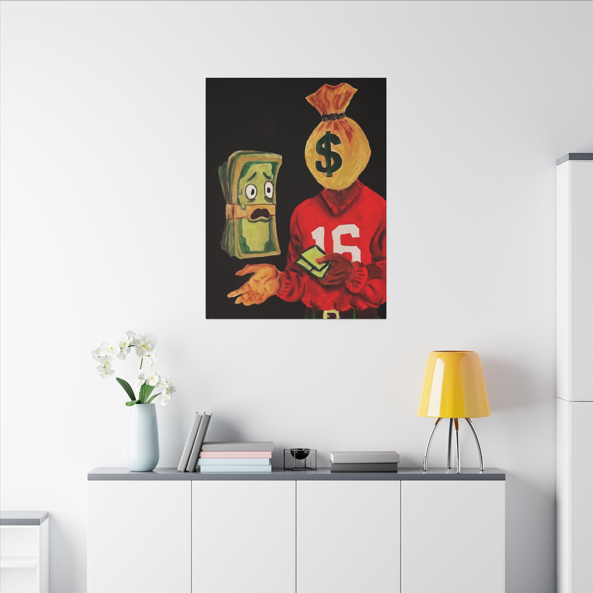 Scared Money Don’t Make No Money (Canvas)
