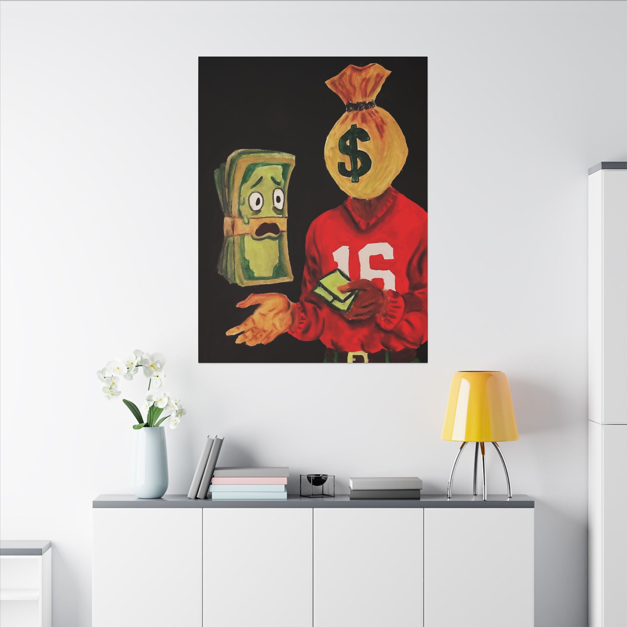 Scared Money Don’t Make No Money (Canvas)