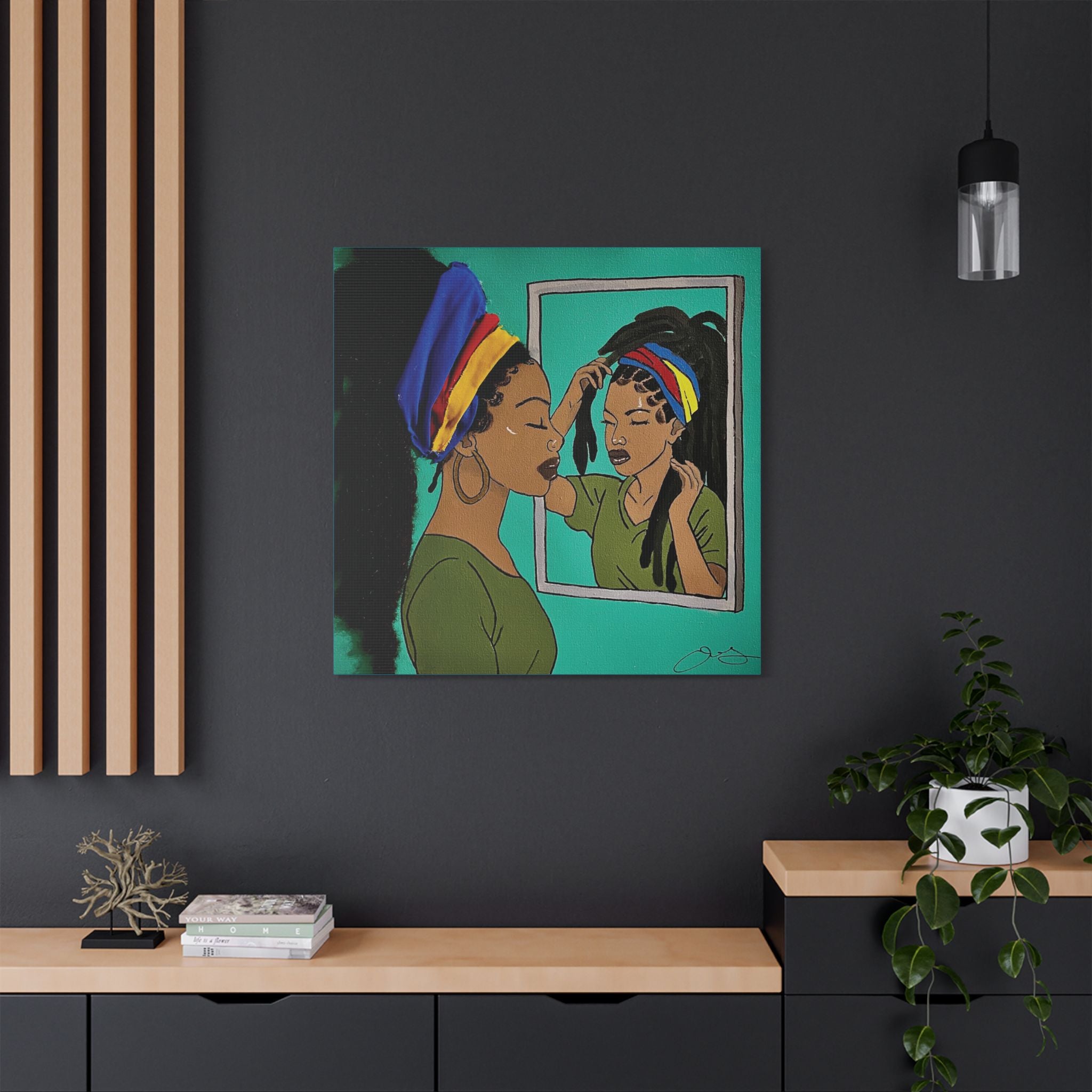 Reflection of Strength (Painted)