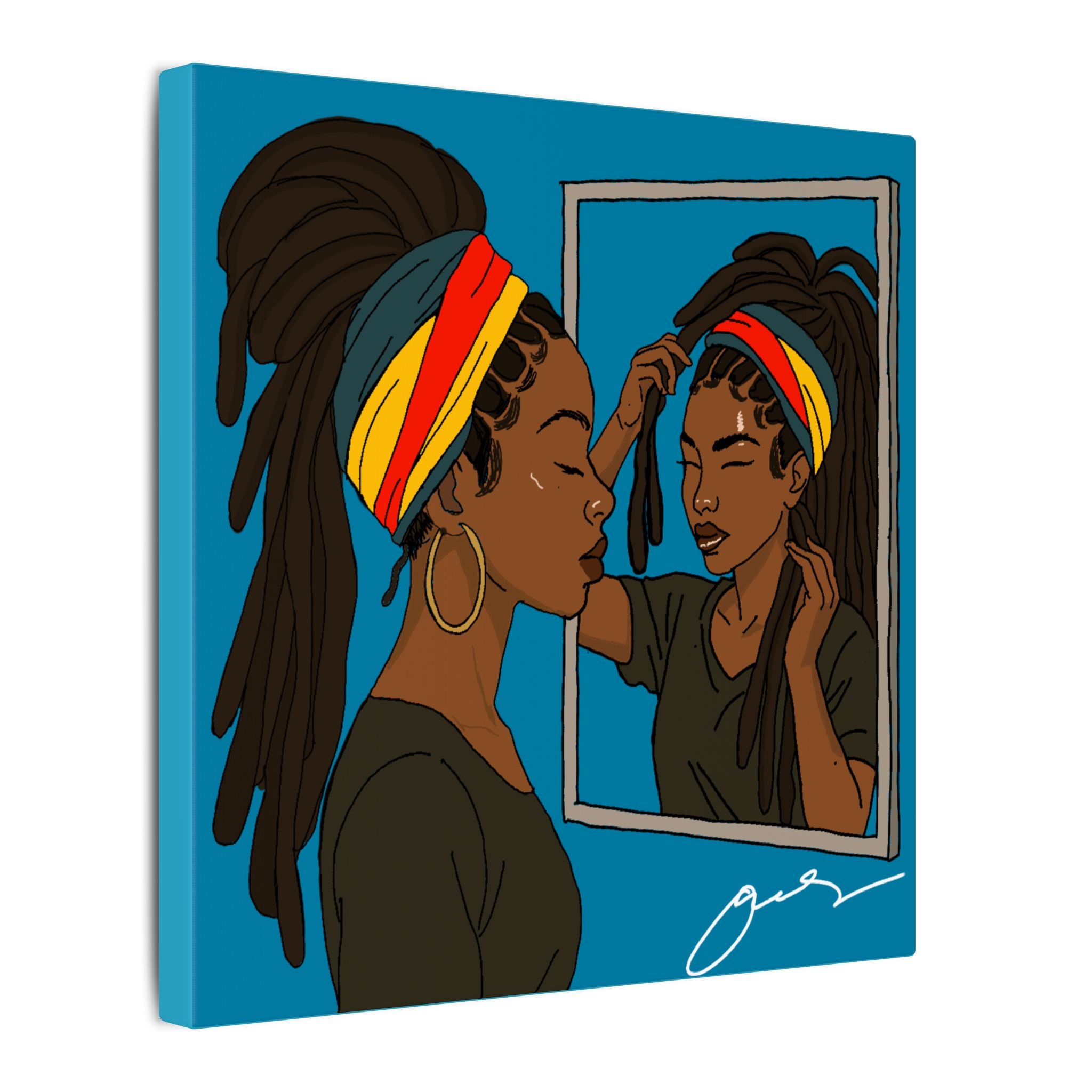 Reflection of Strength (Digital Drawn)