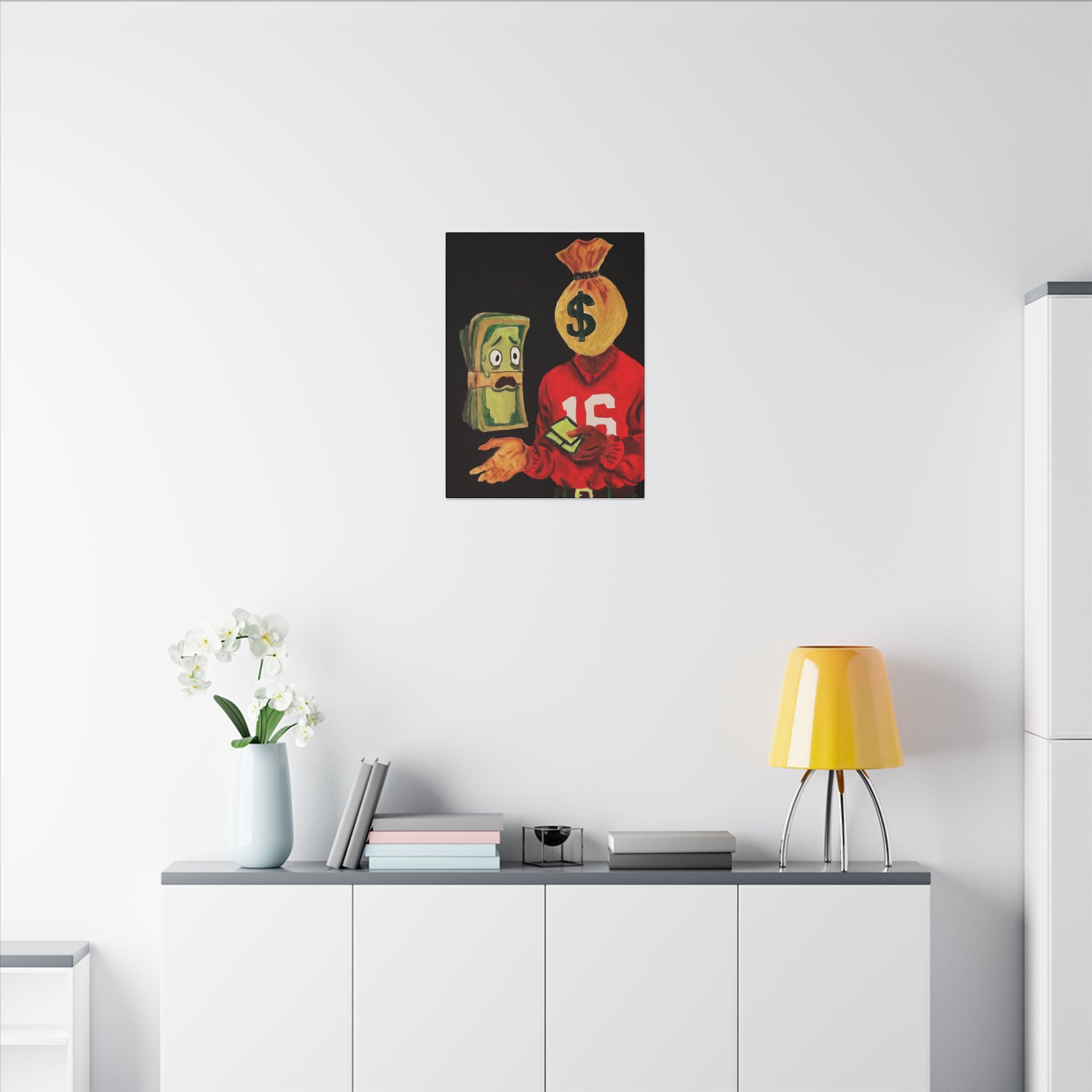 Scared Money Don’t Make No Money (Canvas)