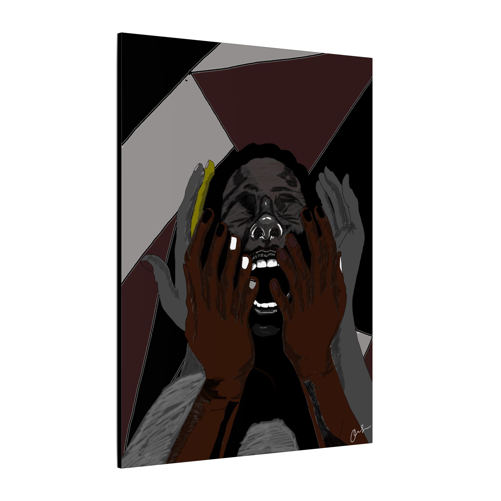 Healing In Color Series Pt. 1: Hands of Emotions (Digital Drawn)