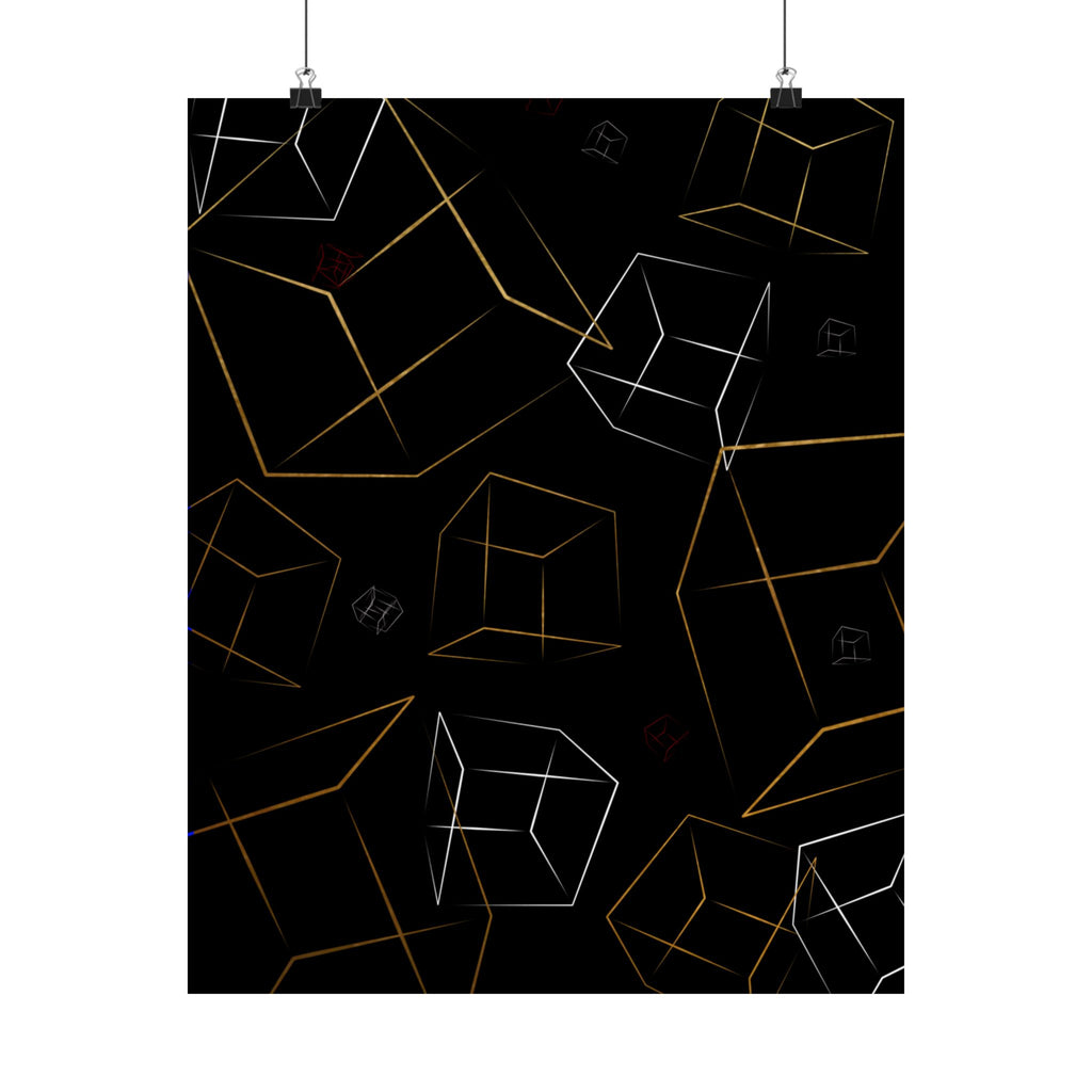 Cube Print (Poster)