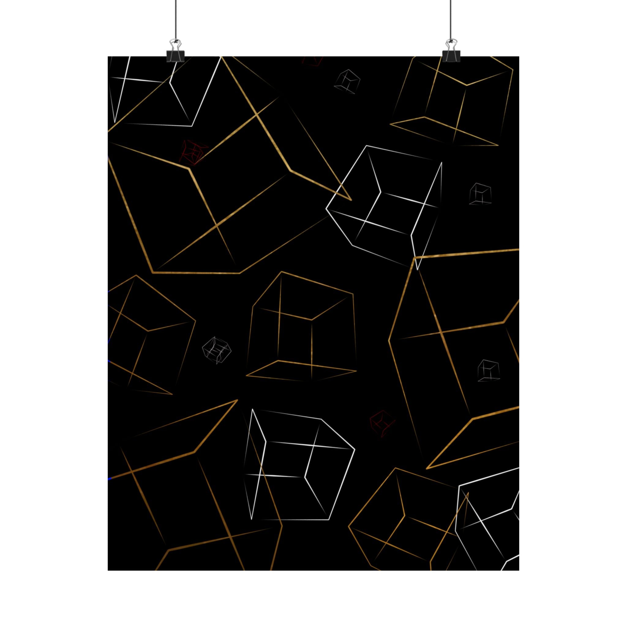 Cube Print (Poster)