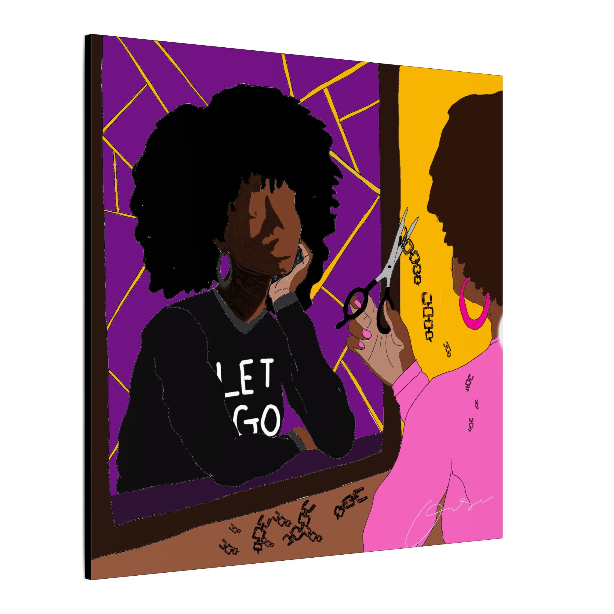 Healing In Color Series Pt. 4: The Final Cut (Digital Drawn)