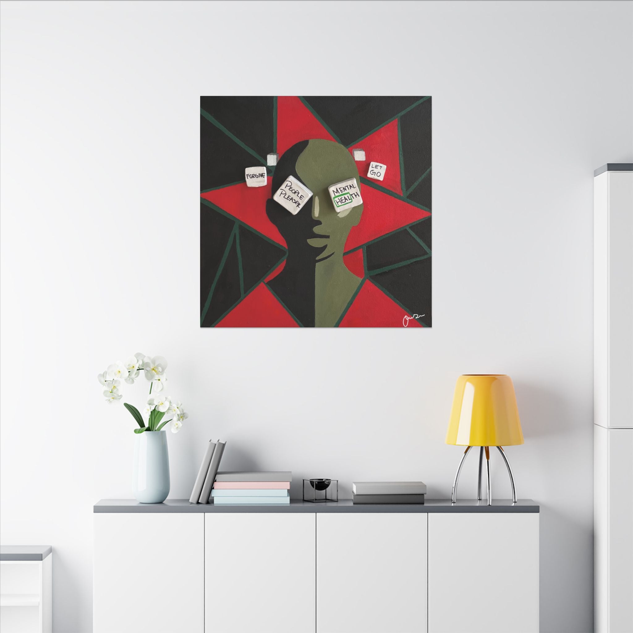Healing In Color Series: Make the Right Choice Pt. 2 (Painted)