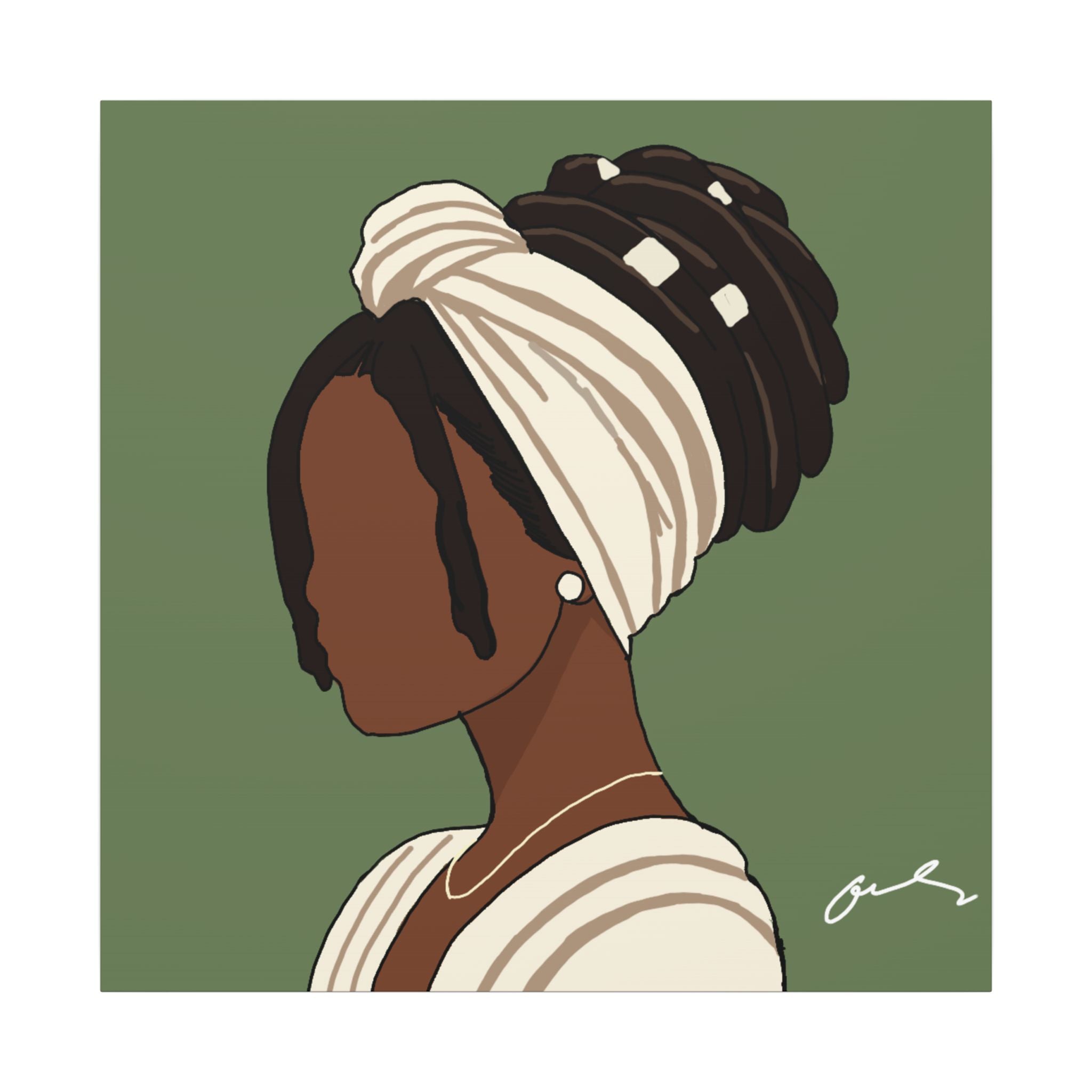 El Autocuidado es Amor (Digital Drawn)