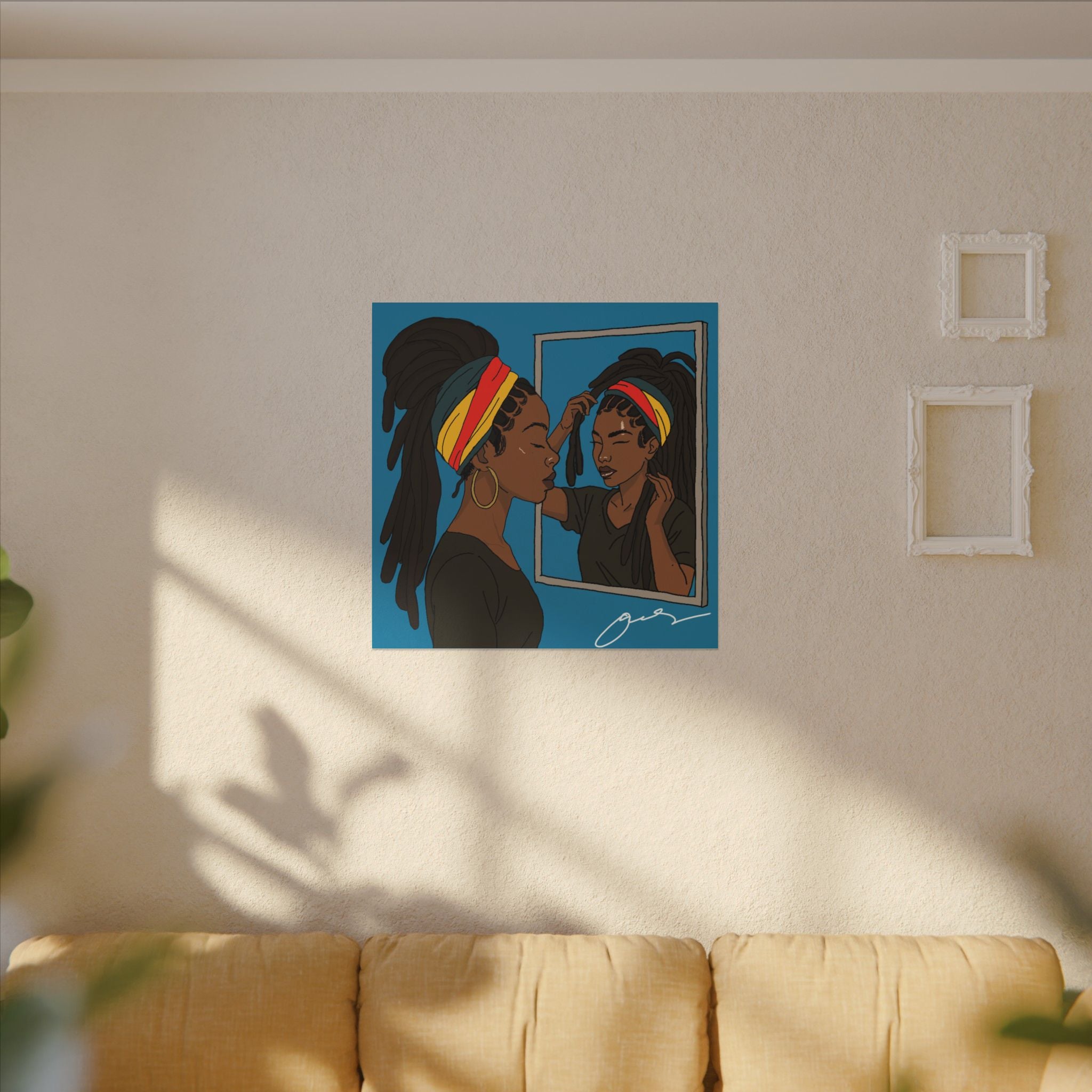 Reflection of Strength (Digital Drawn)