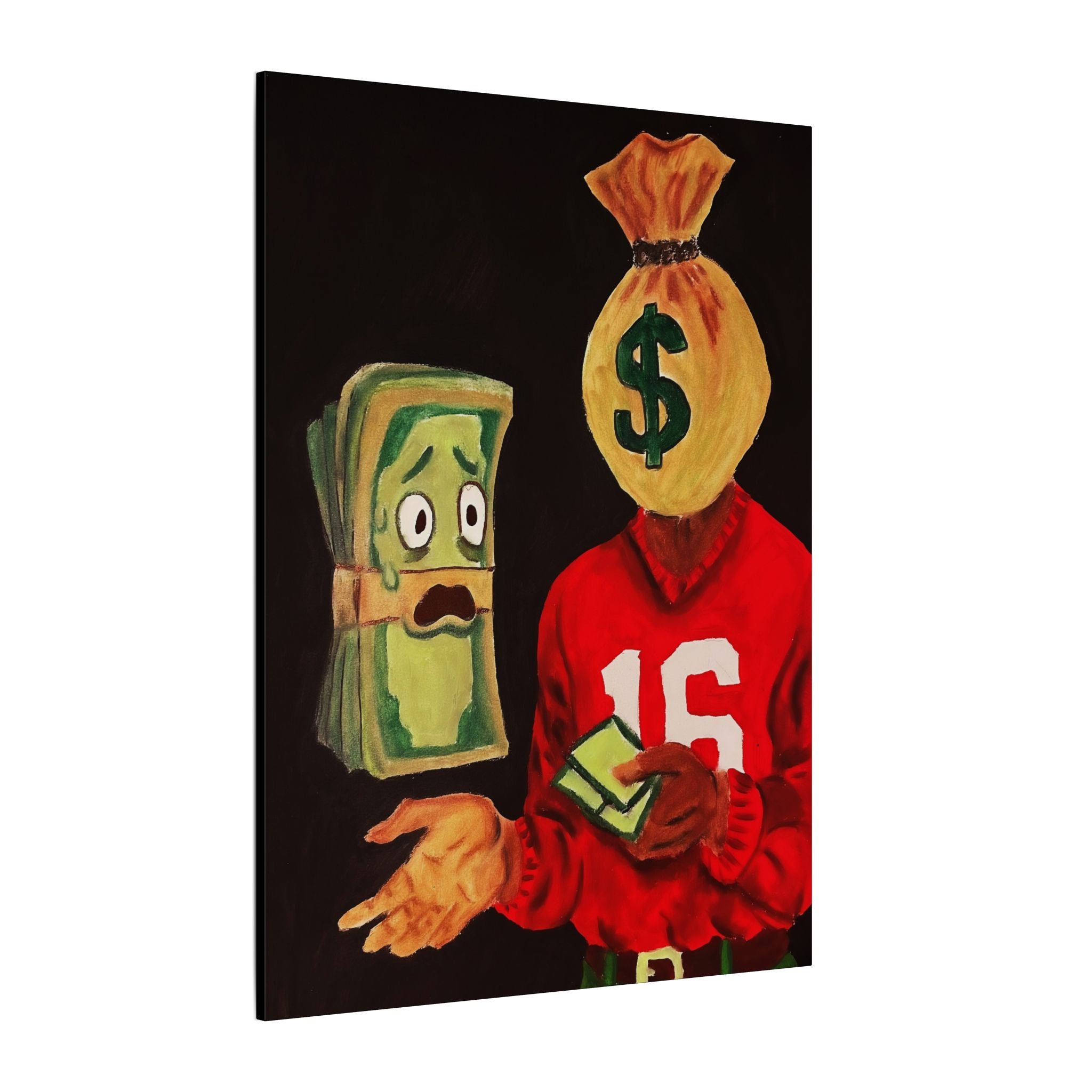 Scared Money Don’t Make No Money (Canvas)
