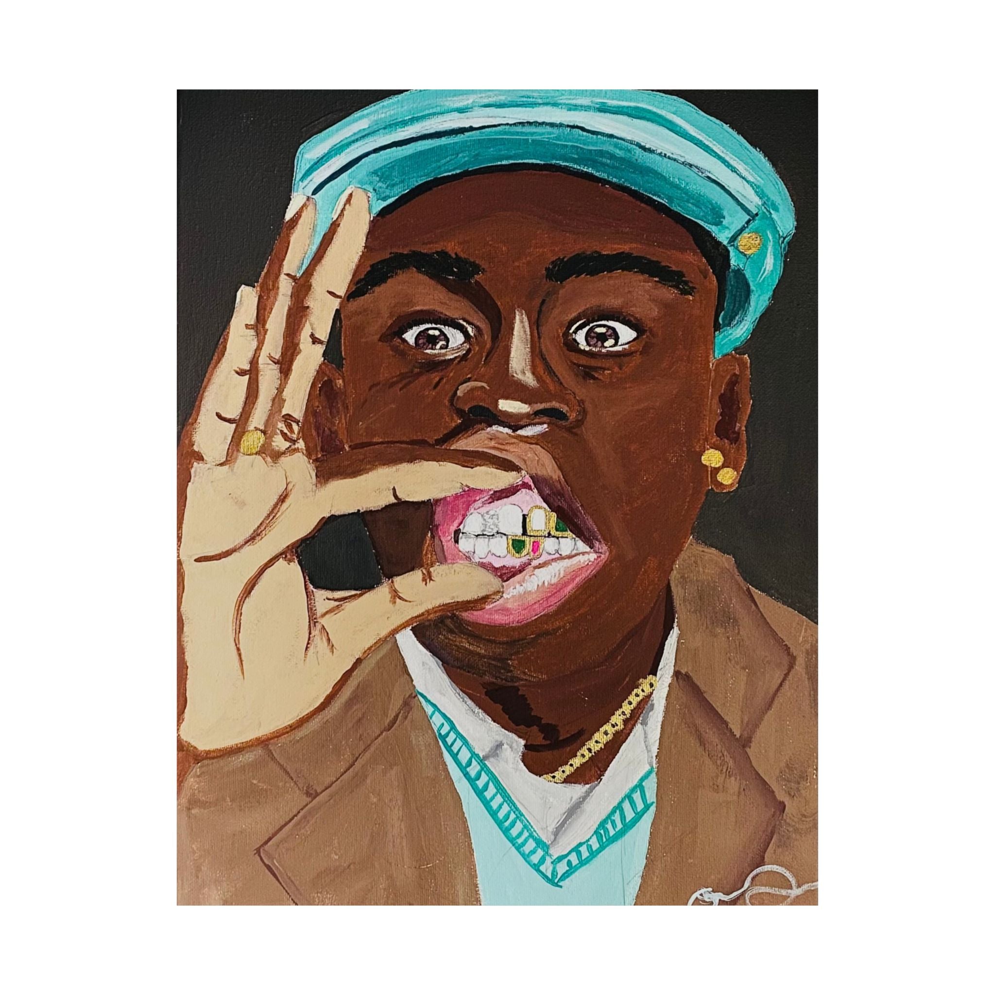 Tyler The Creator Painting Poster