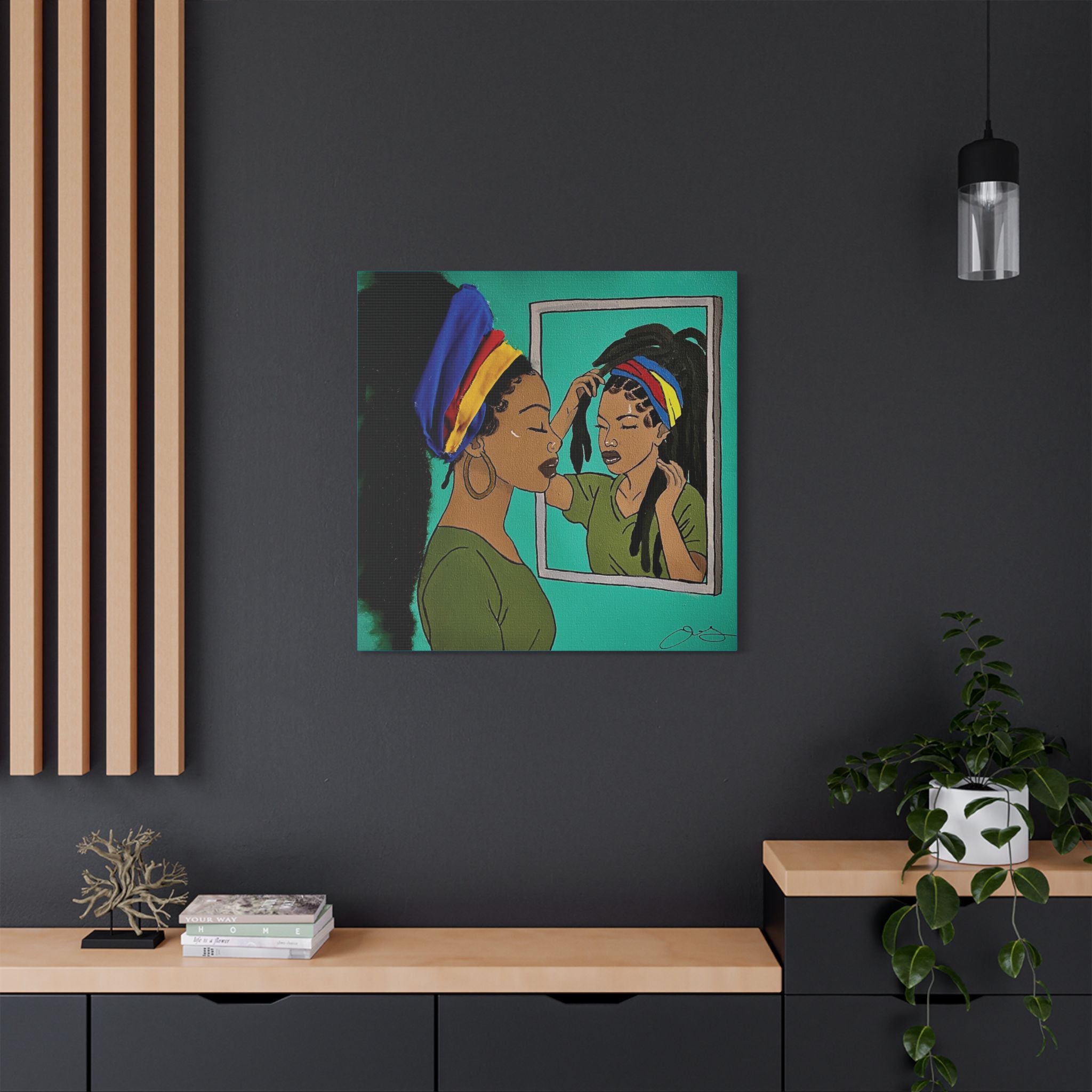 Reflection of Strength (Painted)