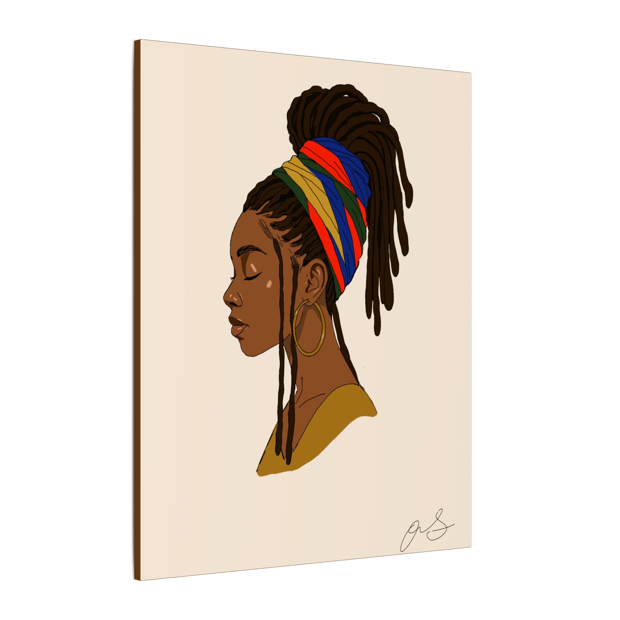 Side of Her Soul (Digital Drawn)