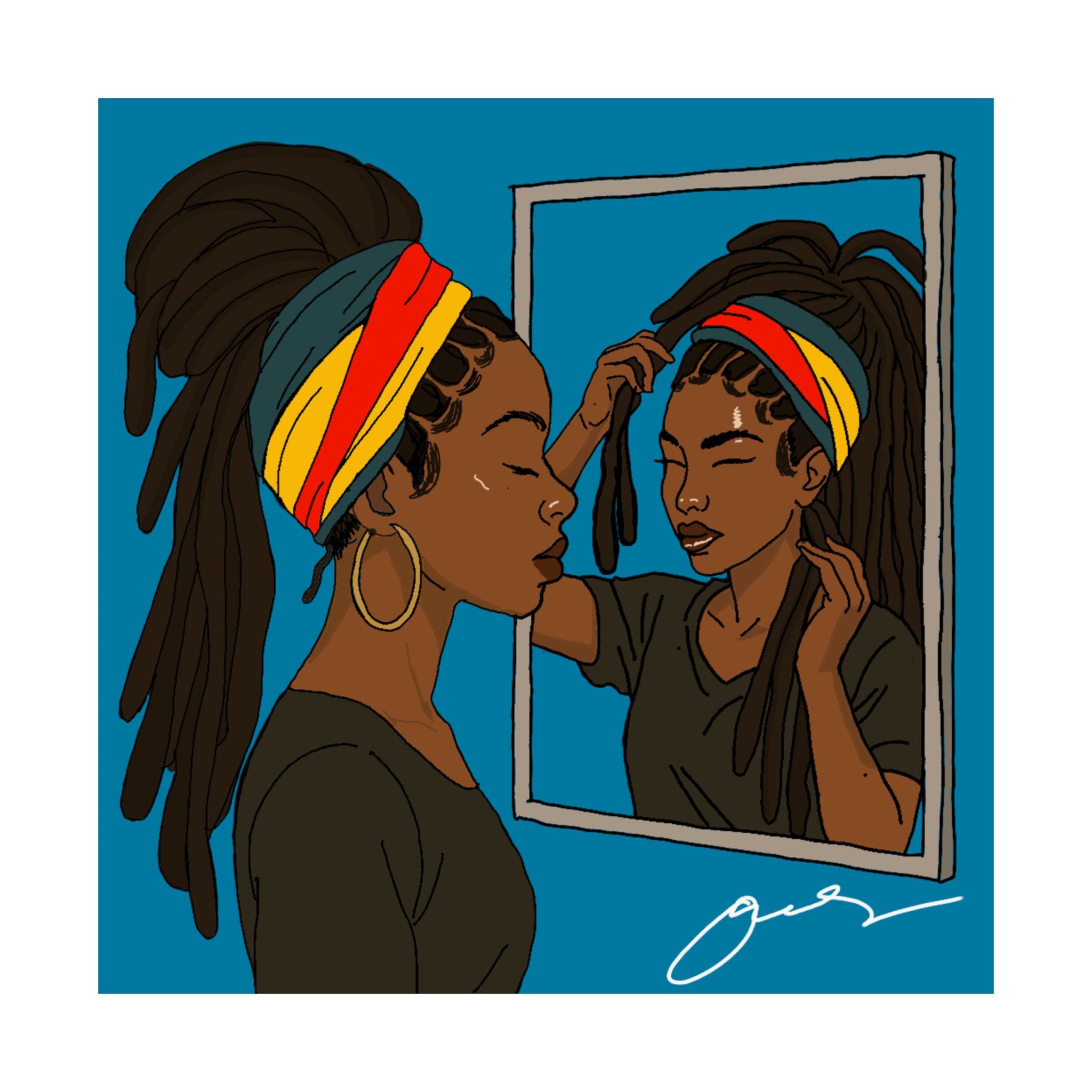 Reflection of Strength Poster