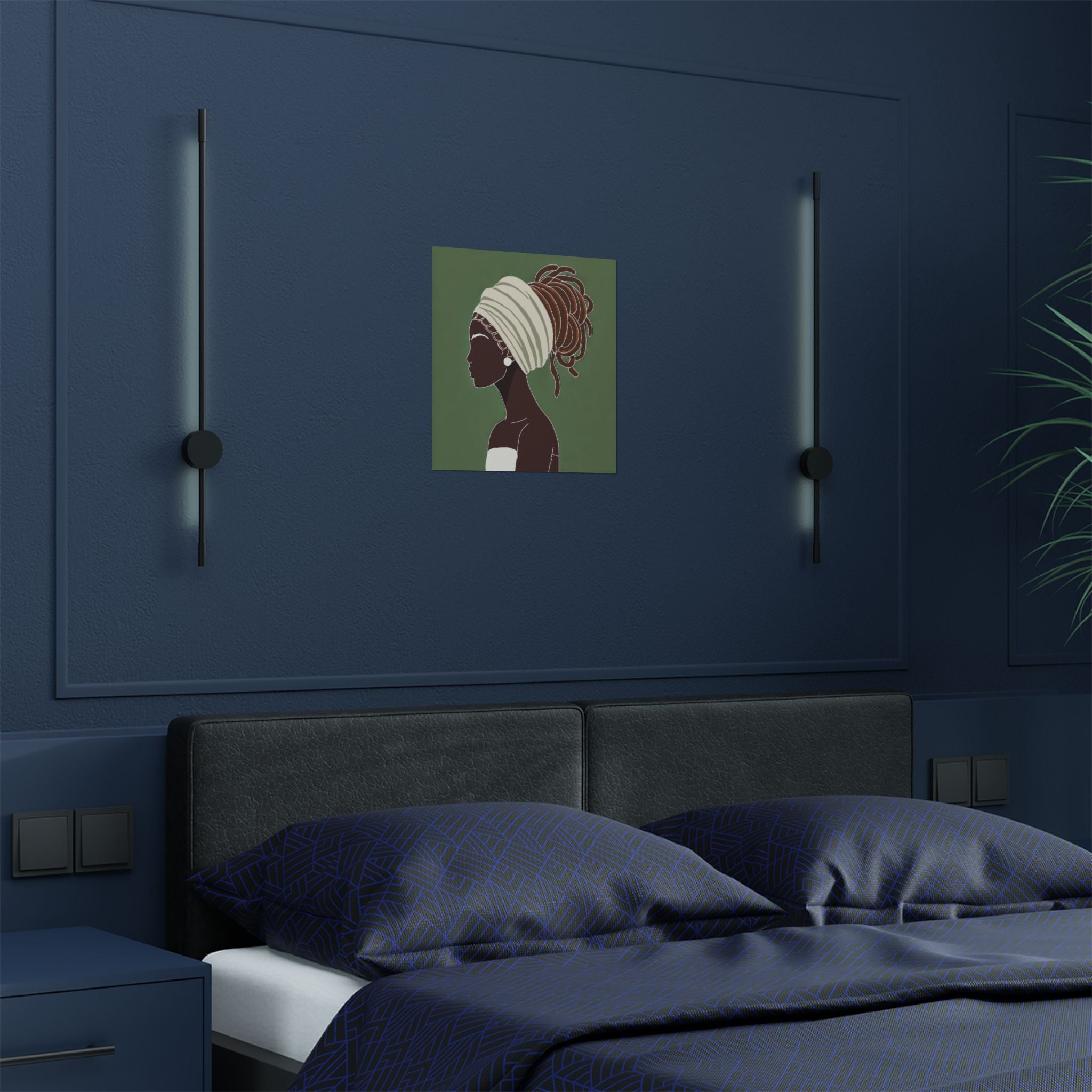 My Time is Spa Time Poster (White outline)