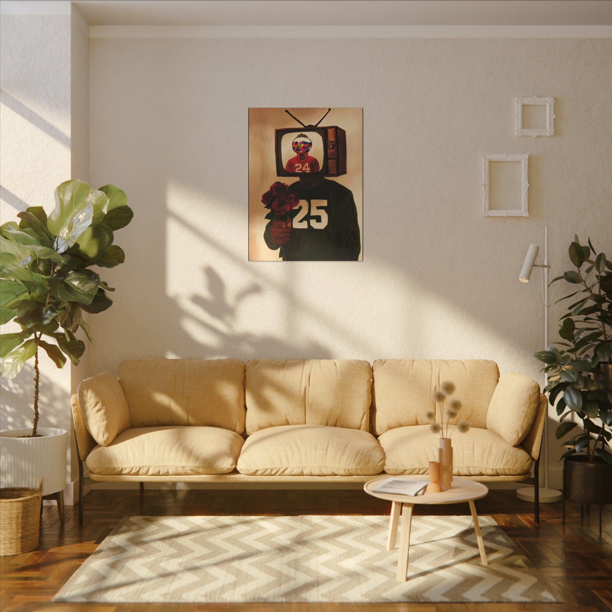 A Roses Reflection (Canvas)