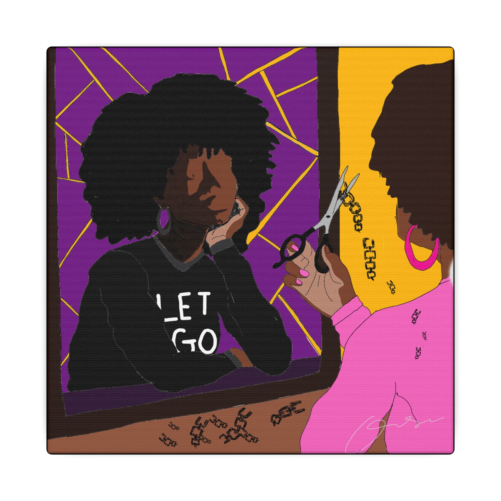 Healing In Color Series Pt. 4: The Final Cut (Digital Drawn)
