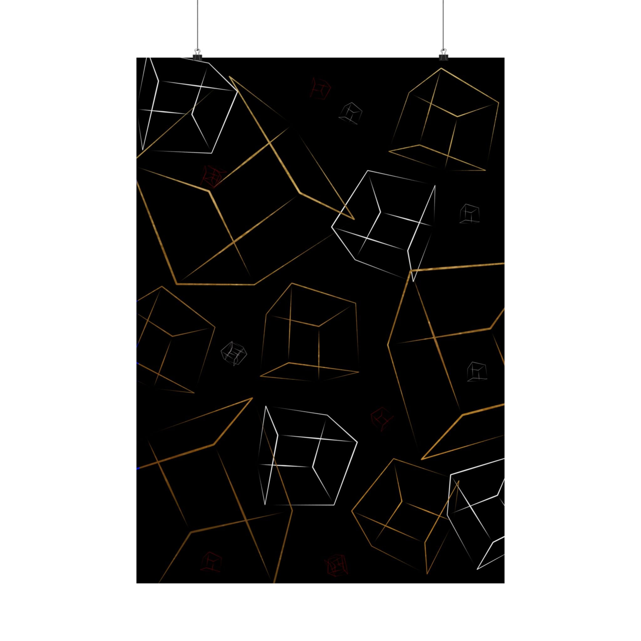 Cube Print (Poster)