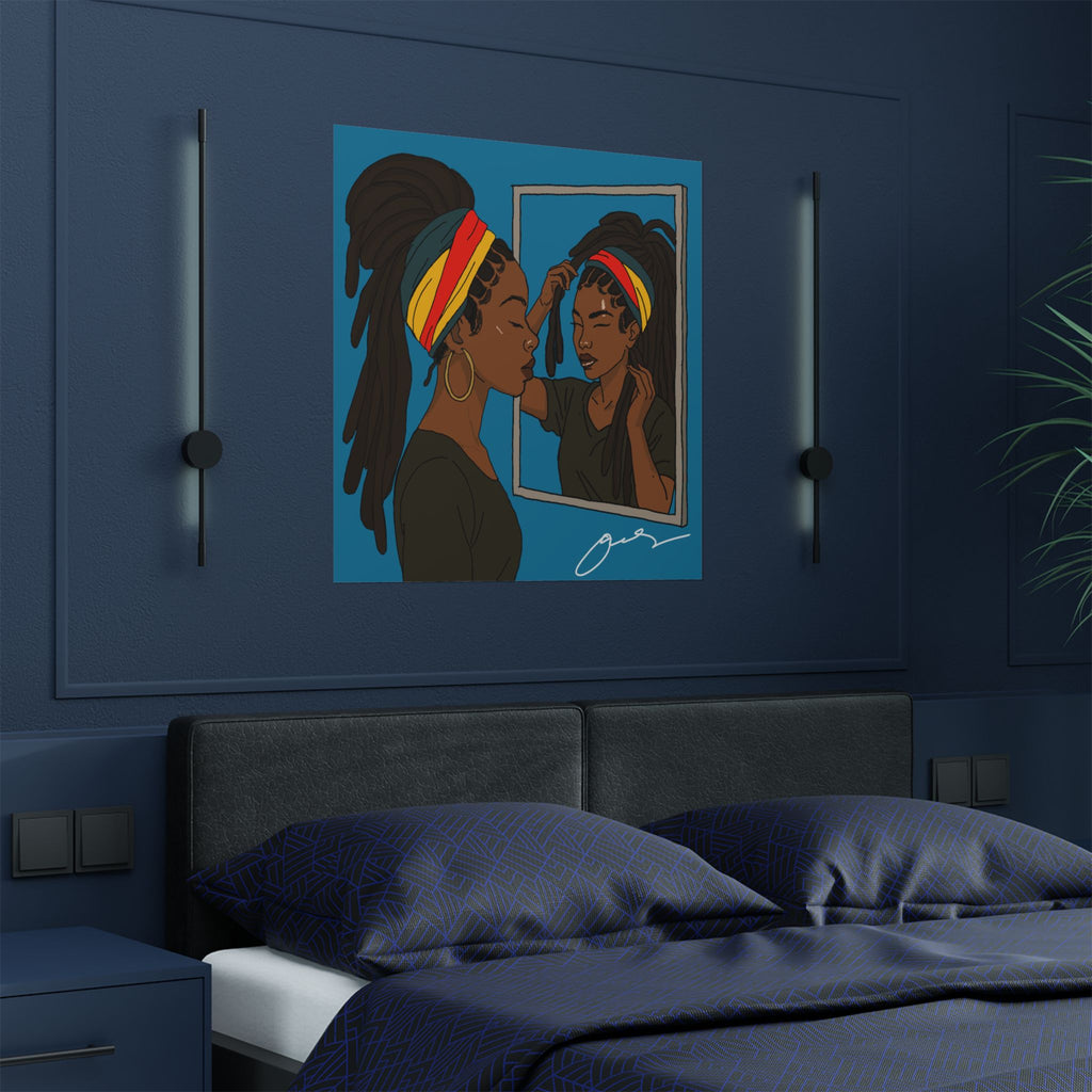 Reflection of Strength Poster