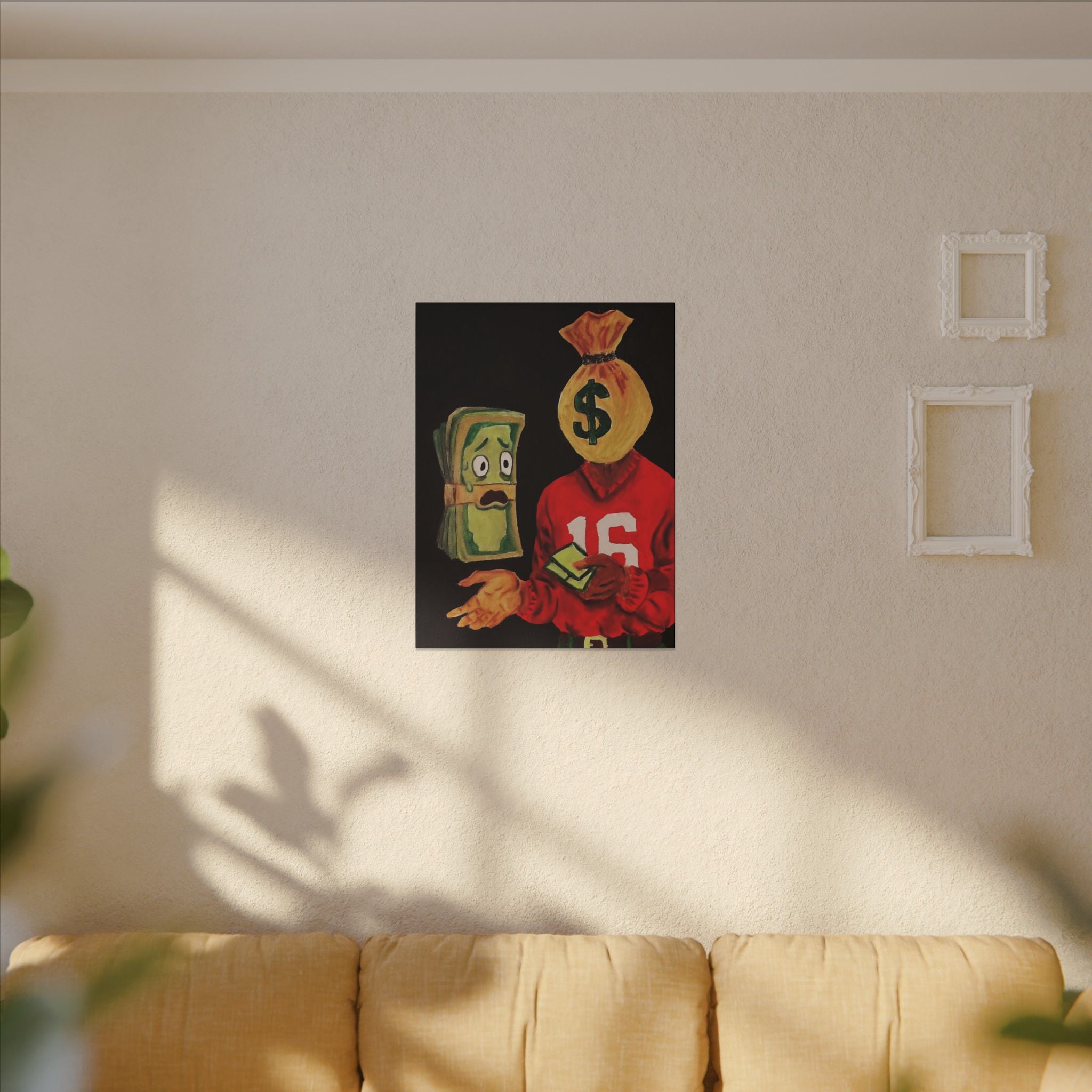 Scared Money Don’t Make No Money (Canvas)