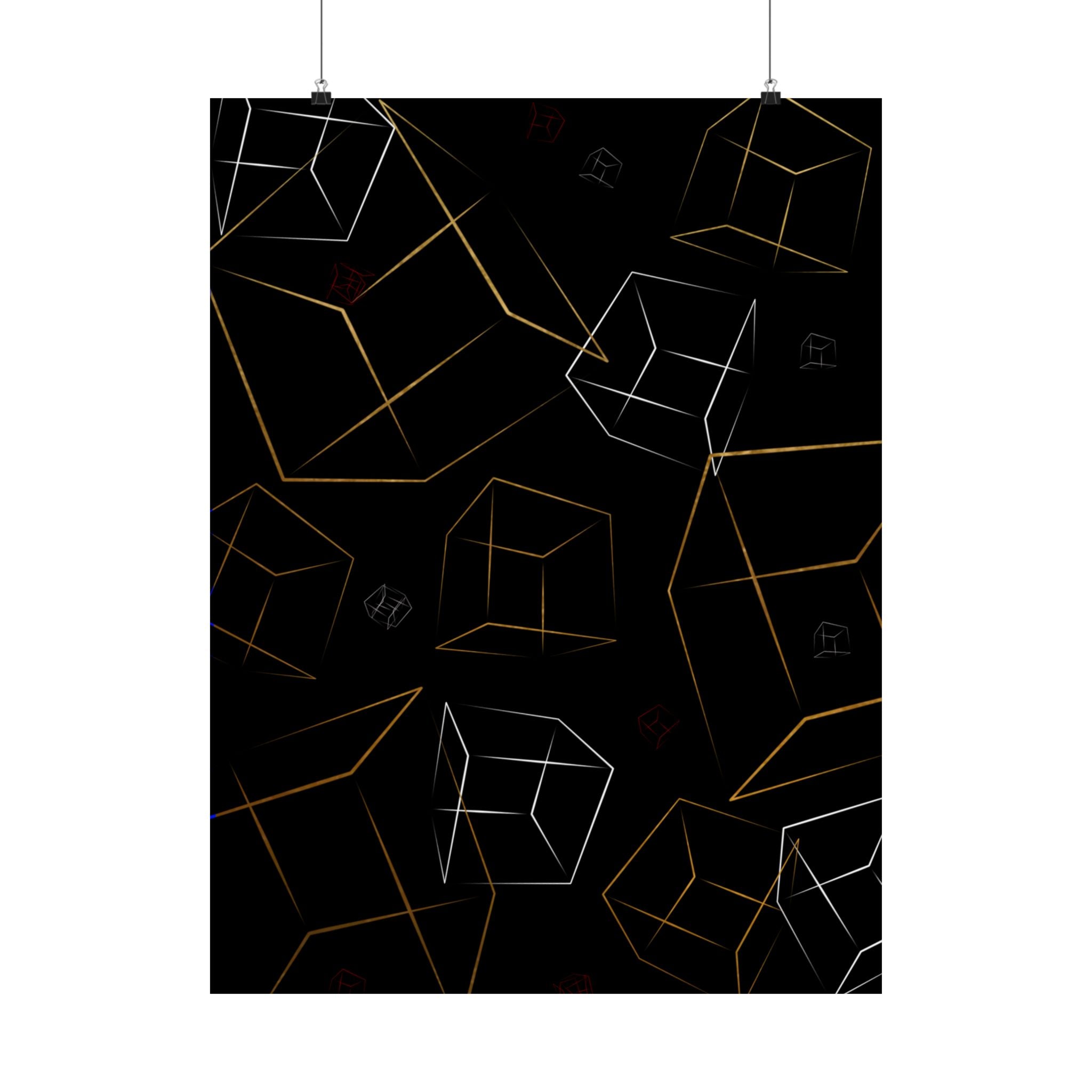 Cube Print (Poster)