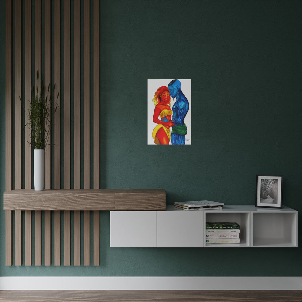 A Love Worth Evaporating For Poster (White Background)