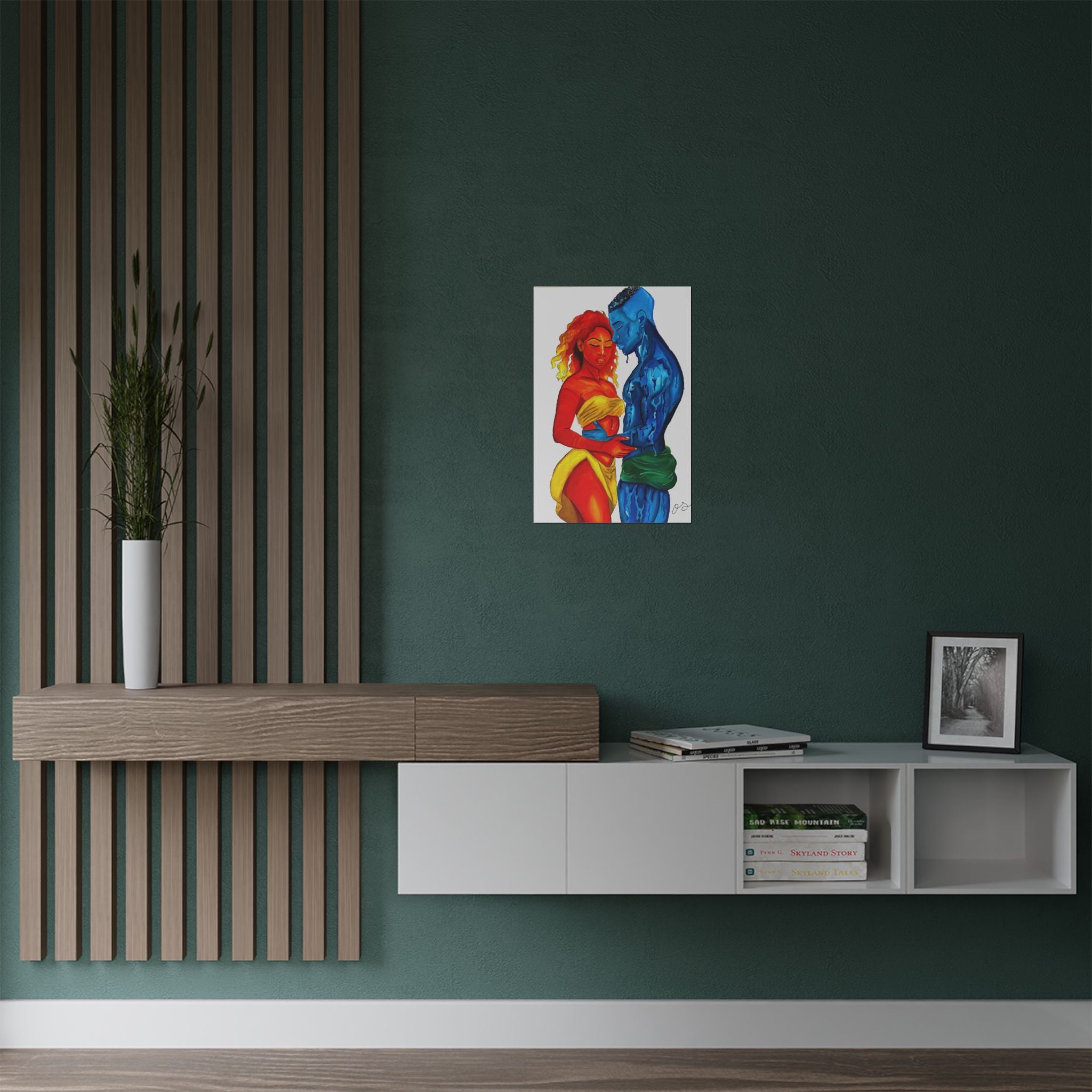 A Love Worth Evaporating For Poster (White Background)